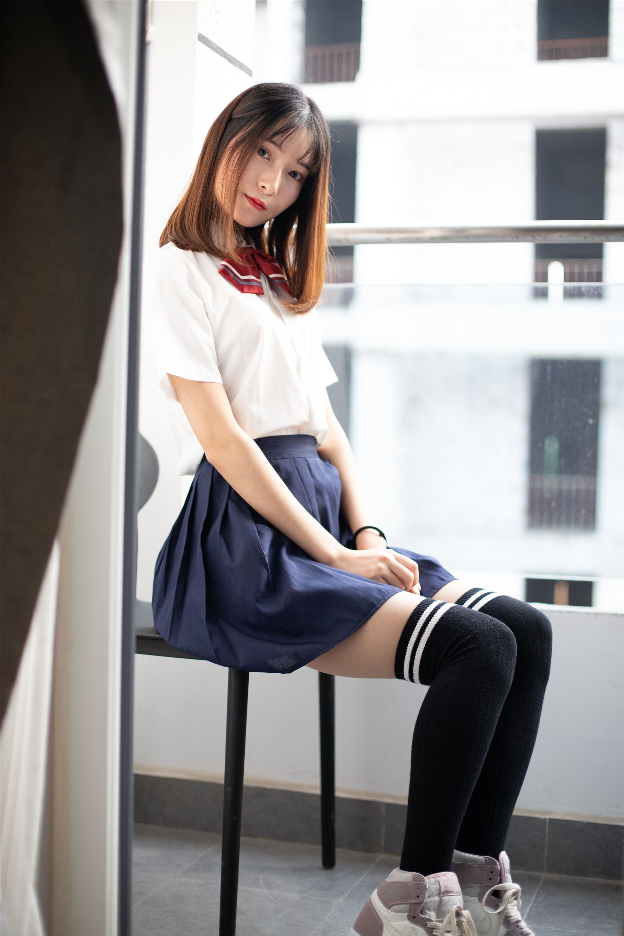 物恋传媒 No.092 猫耳-女高制服三部曲之三