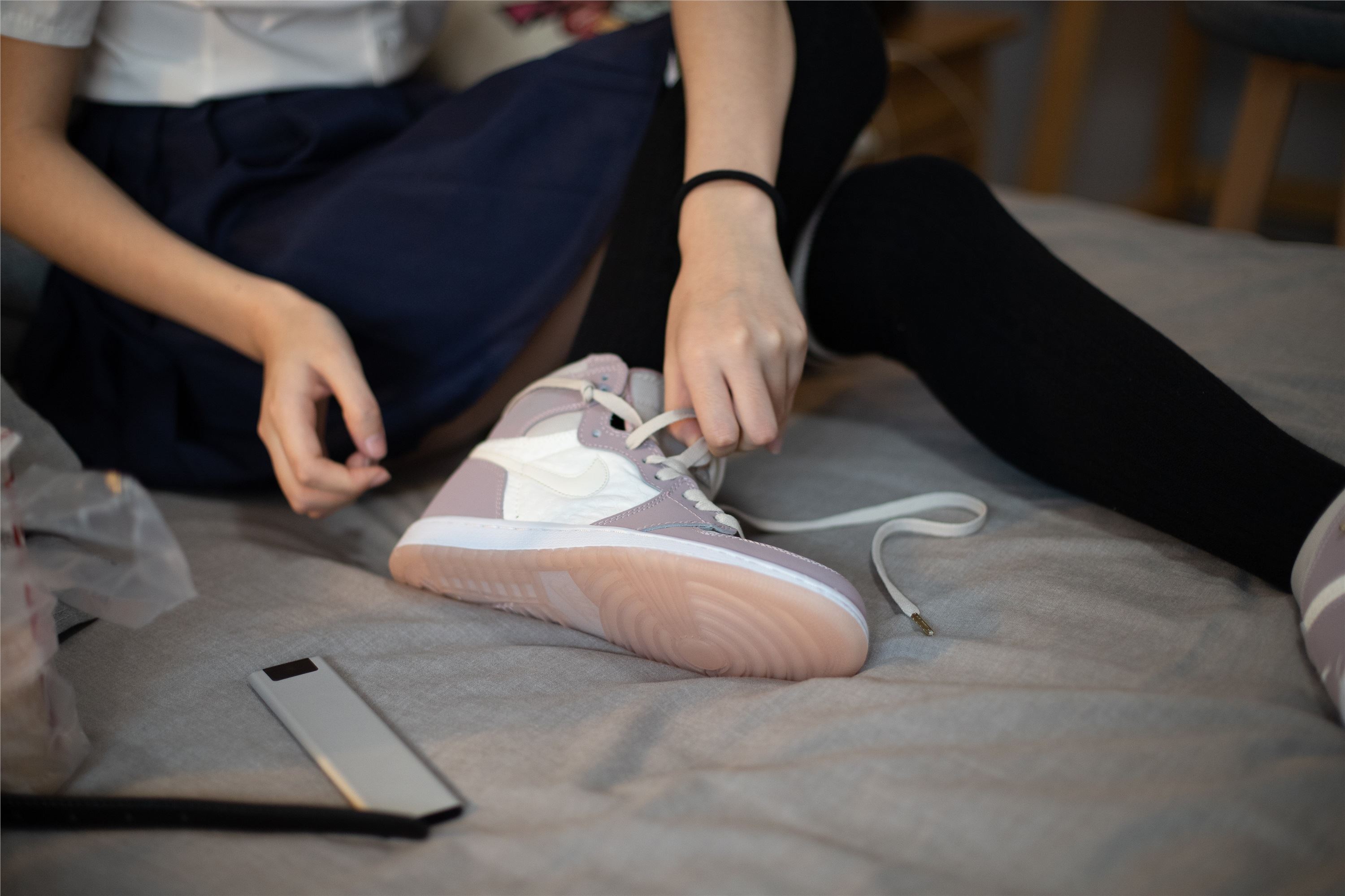 物恋传媒 No.092 猫耳-女高制服三部曲之三