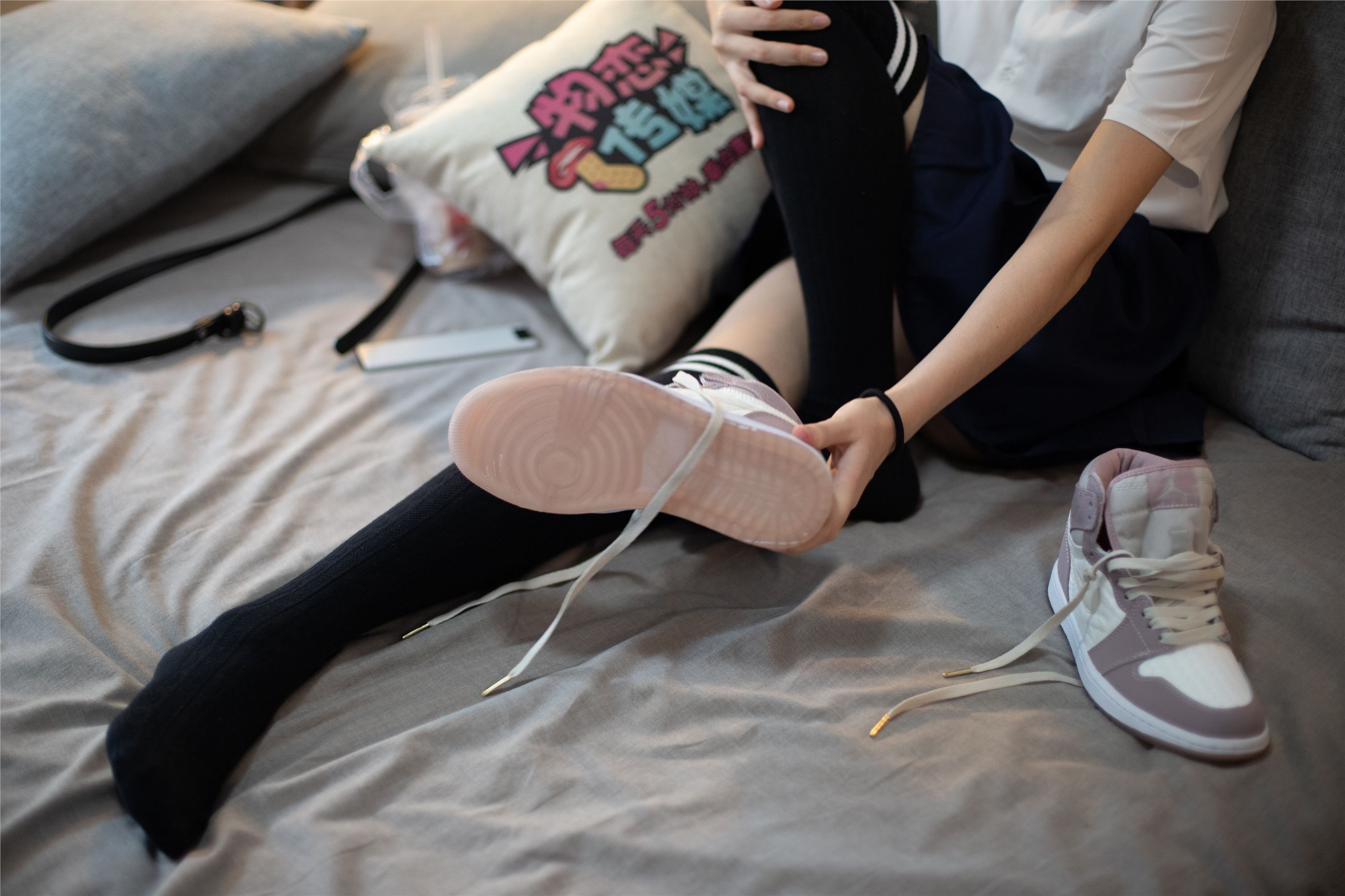 物恋传媒 No.092 猫耳-女高制服三部曲之三