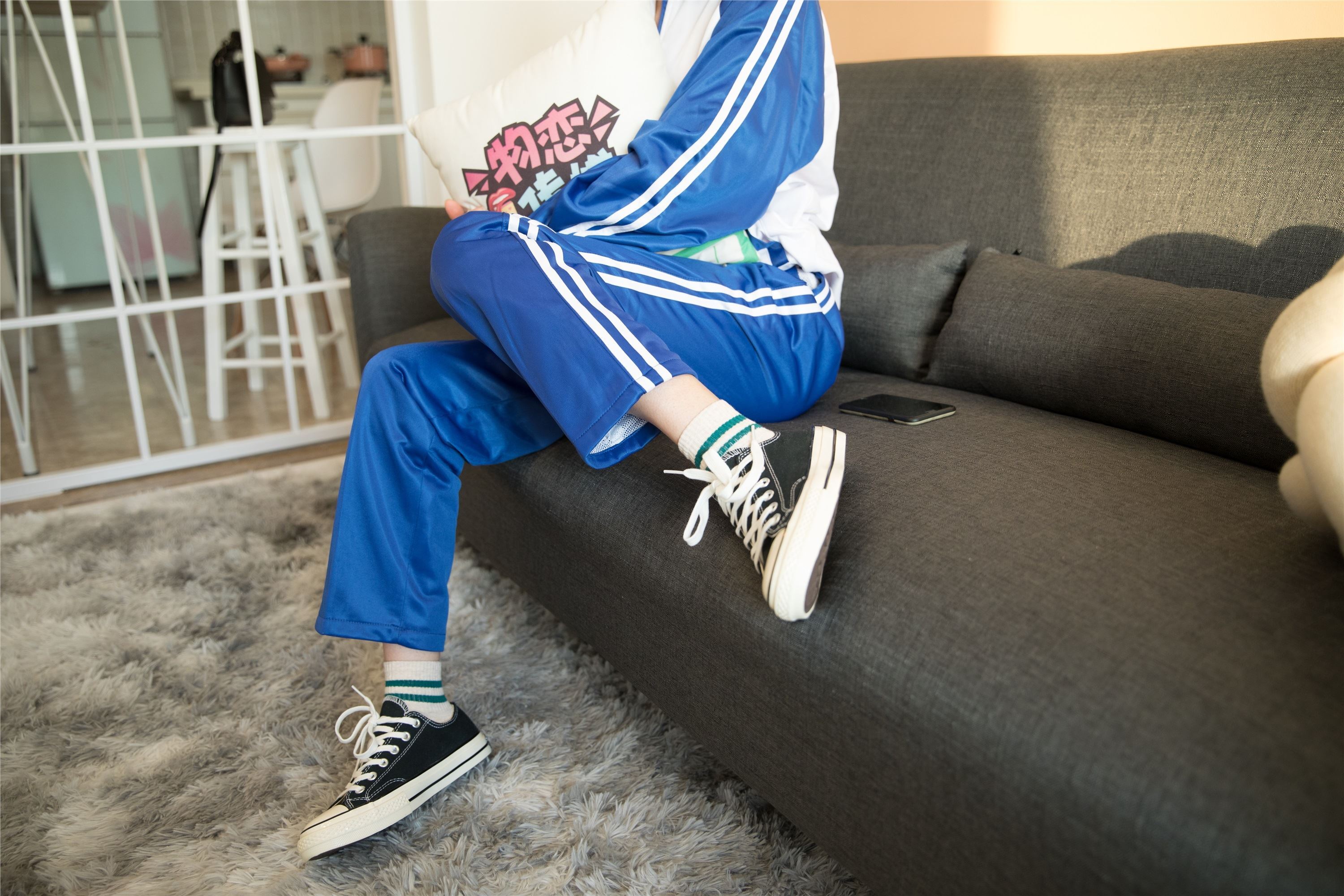 物恋传媒 No.107 猫耳-清纯校服与帆布鞋之舞