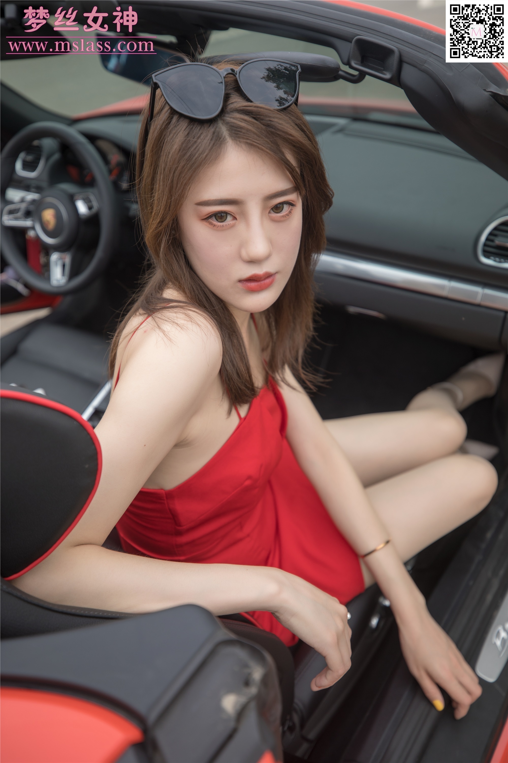 MSLASS梦丝女神 2019-10-21 陈颖儿 车模女神