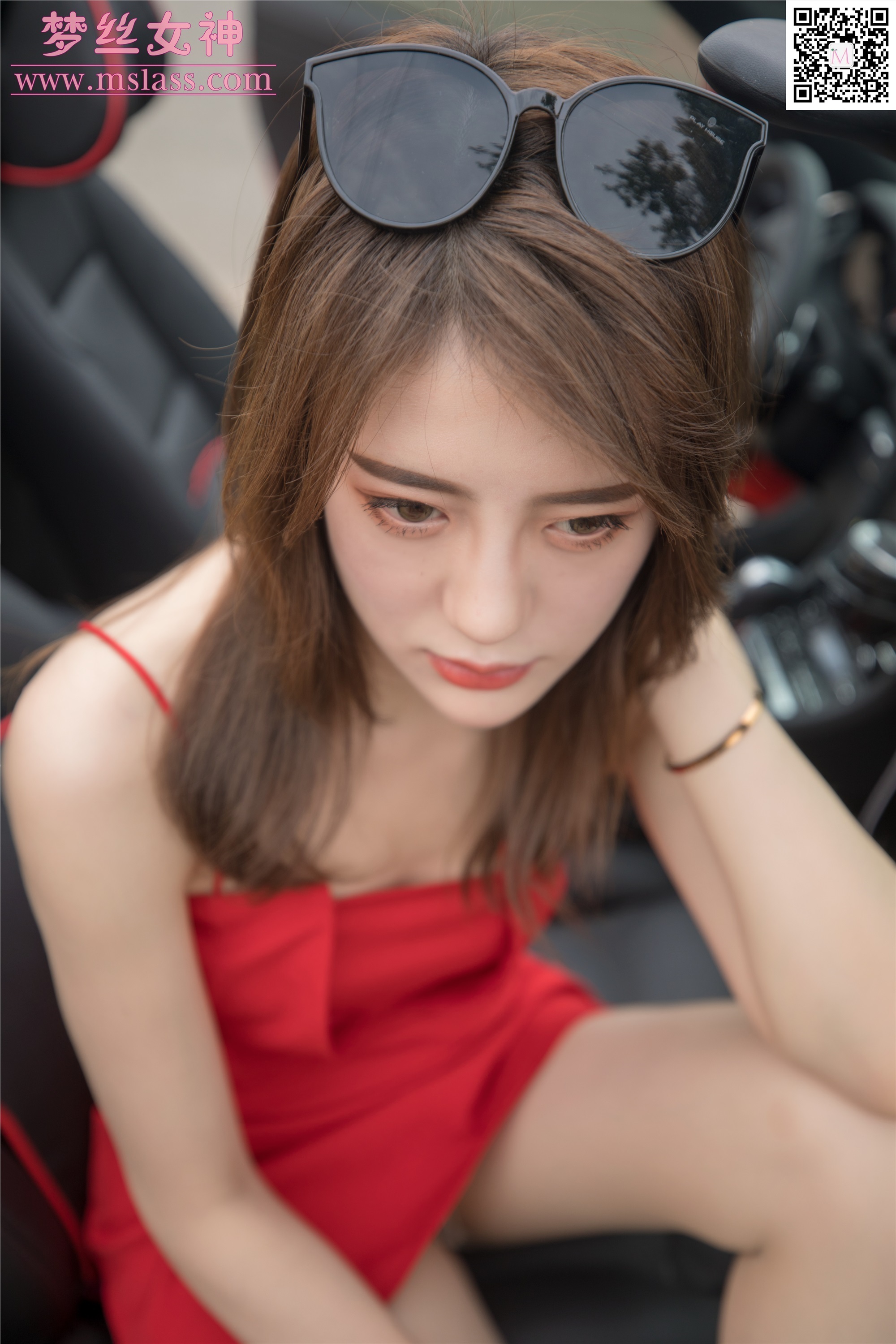 MSLASS梦丝女神 2019-10-21 陈颖儿 车模女神