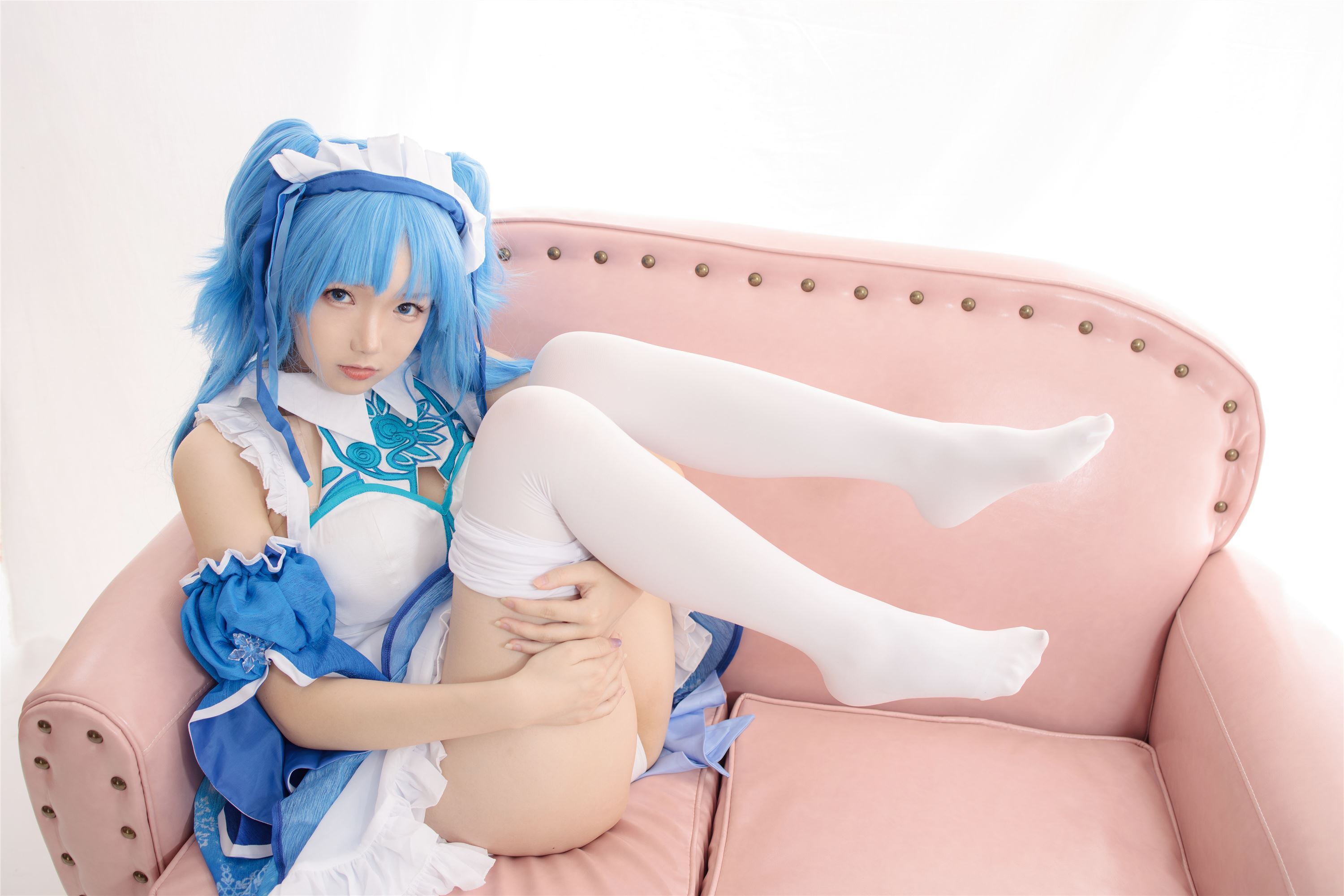 森萝财团萝莉丝足写真 JKFUN-023 雪晴 300D白丝珂朵莉