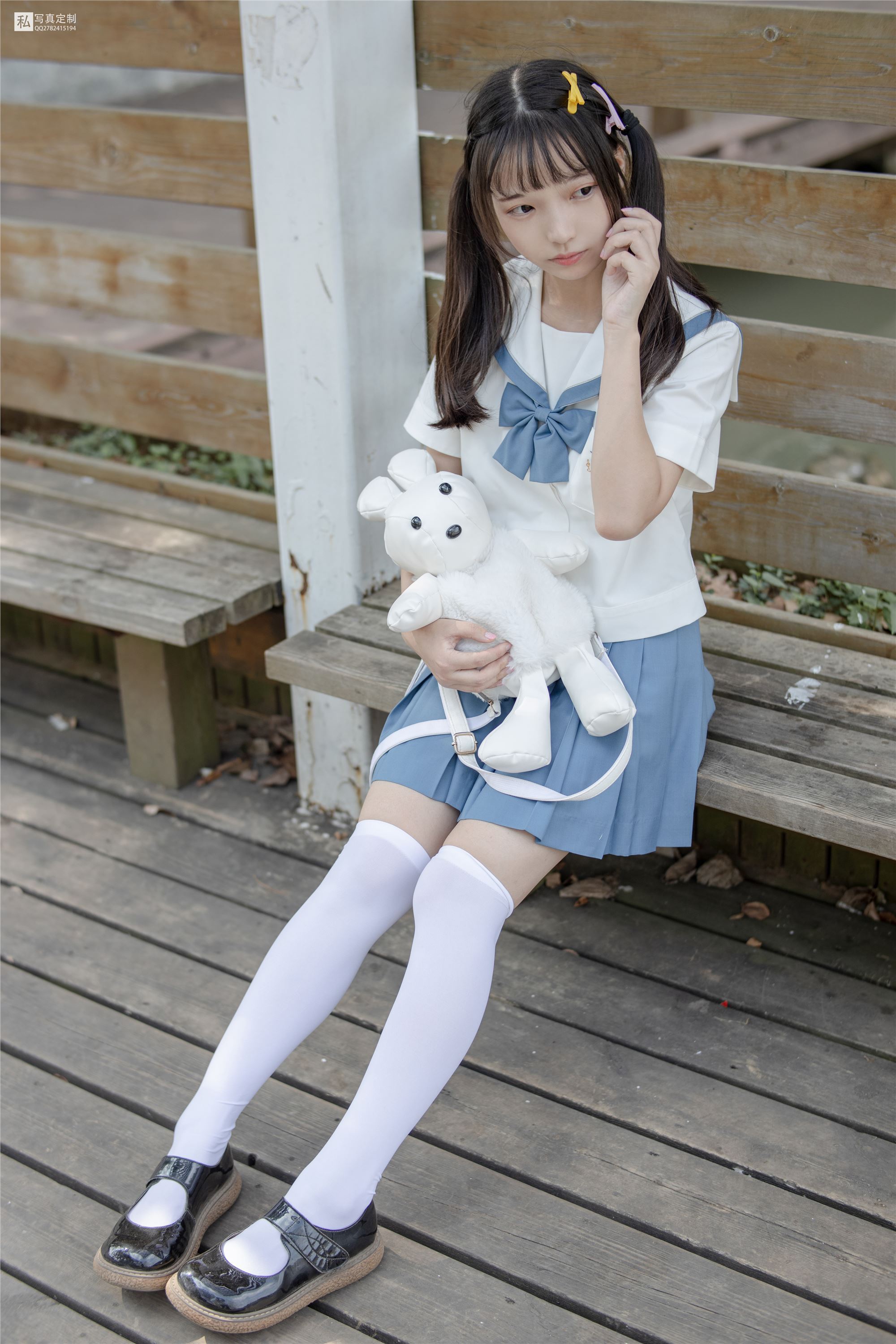 森萝财团萝莉丝足写真 JKFUN-025 Aika 默陌