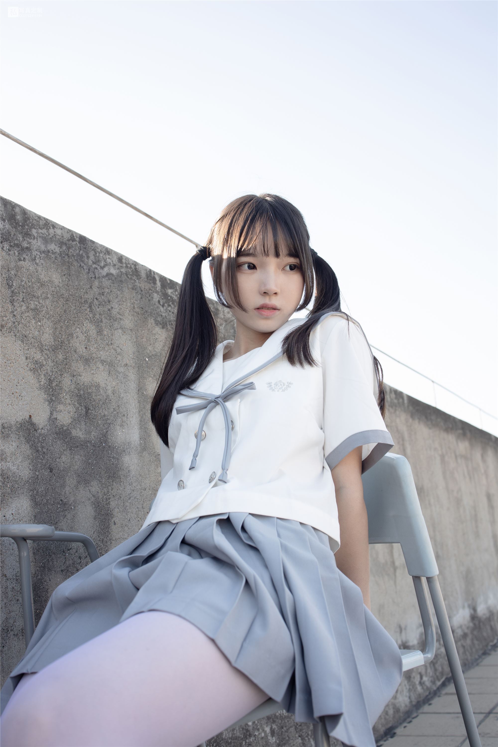 森萝财团萝莉丝足写真 JKFUN-028 默陌 15D白丝抑郁湖边与绝望天台