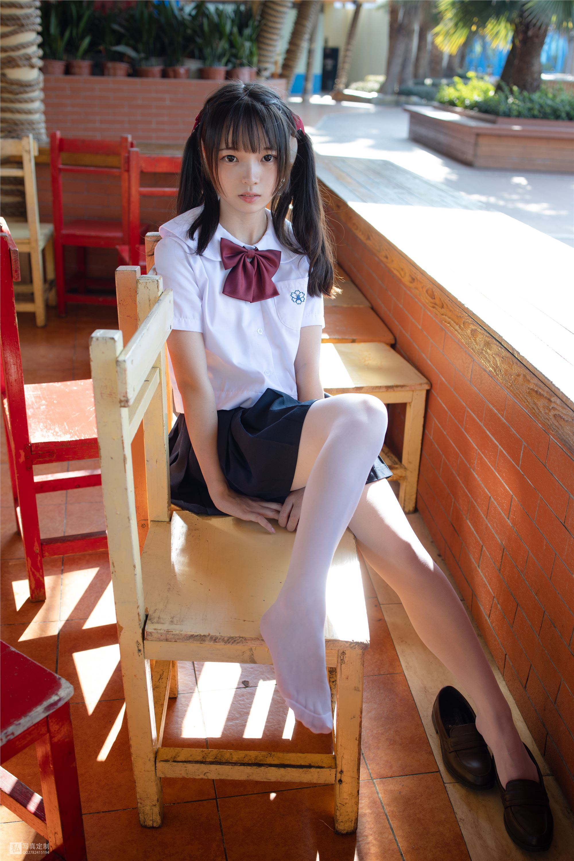 森萝财团萝莉丝足写真 JKFUN-026 默陌