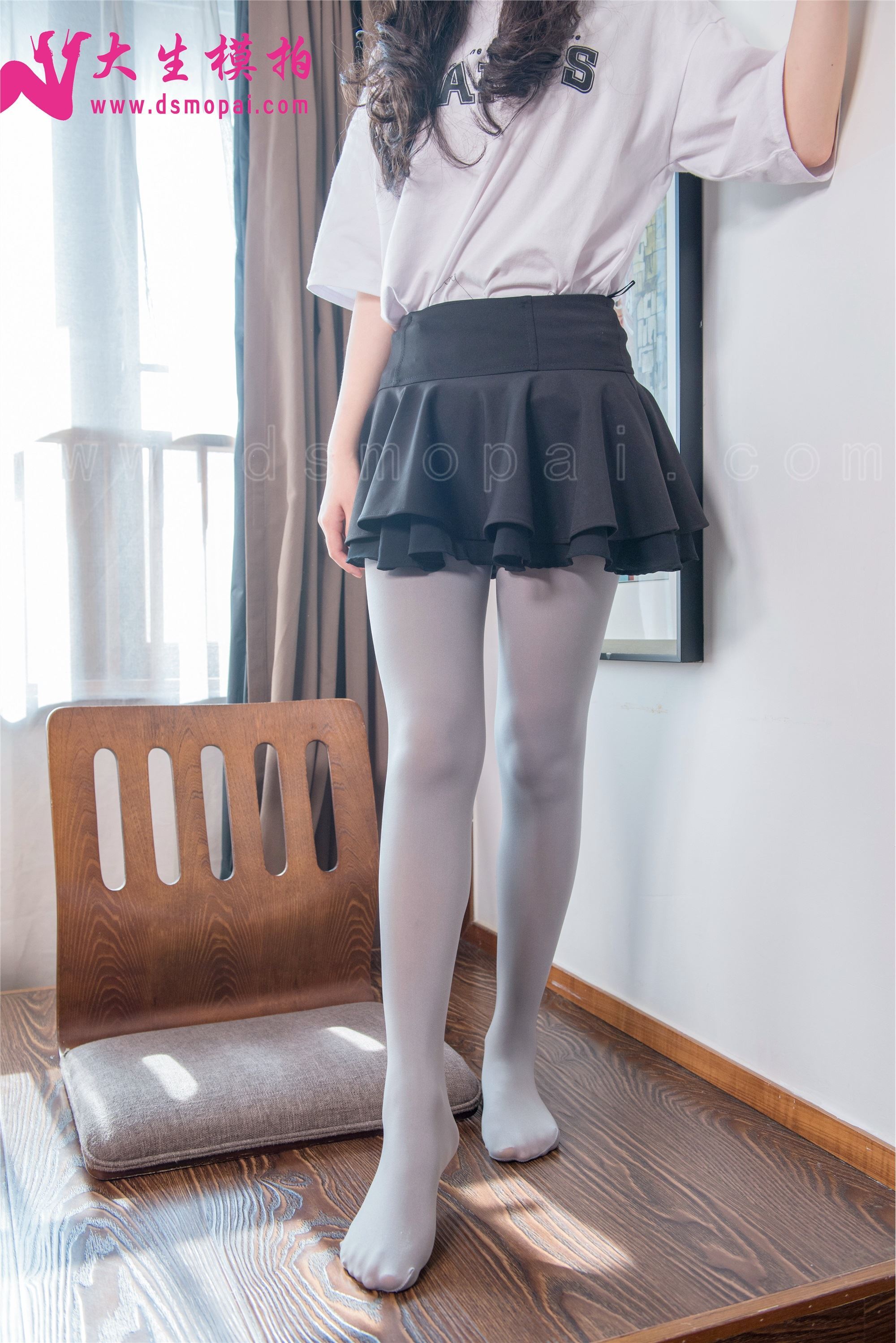 大生模拍  No.049 脱下厚灰丝