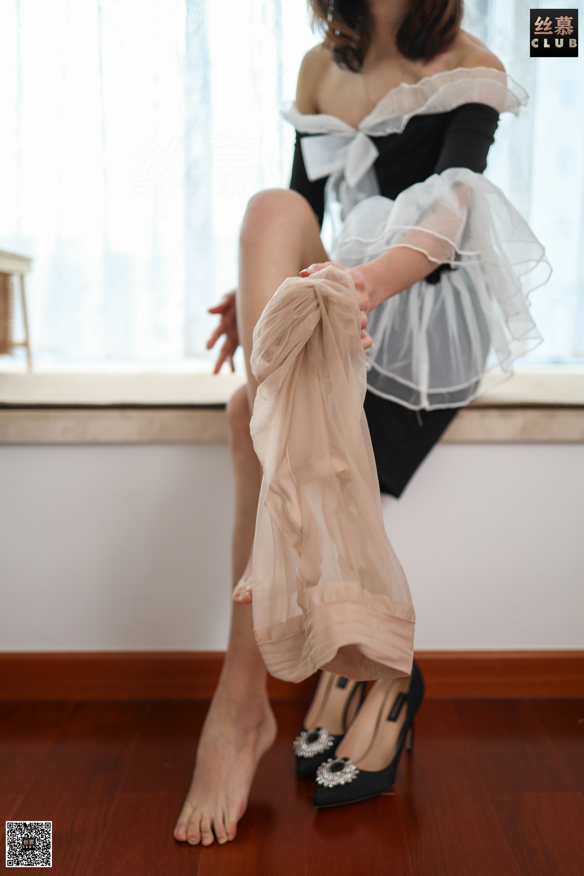 丝慕写真 SM165 茗茗 – 撩人的丝带