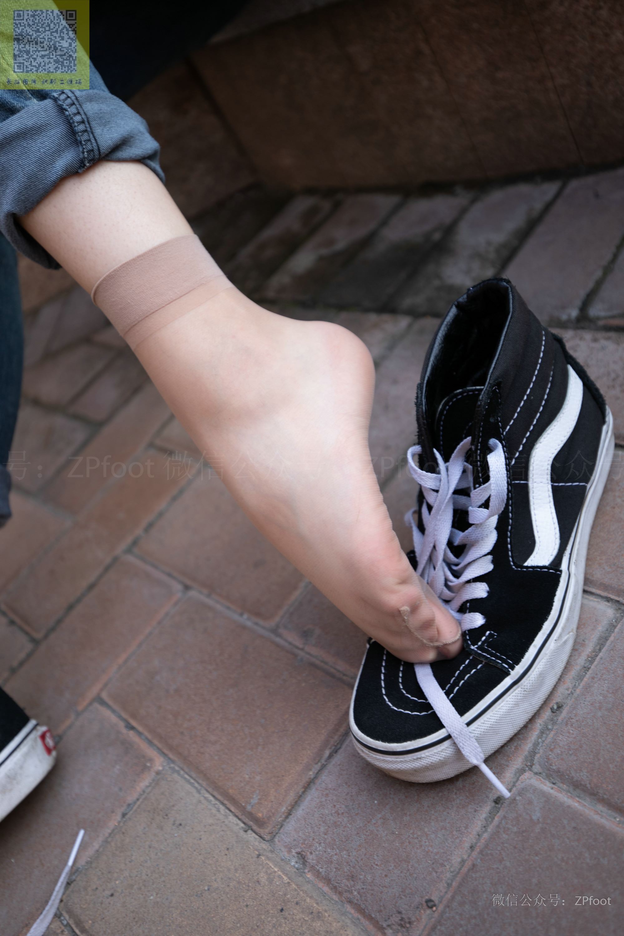 山茶摄影  帆布鞋短丝