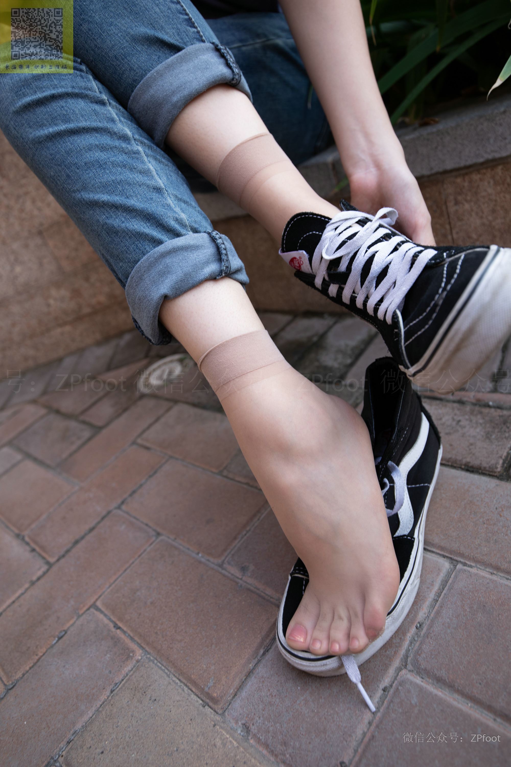 山茶摄影  帆布鞋短丝