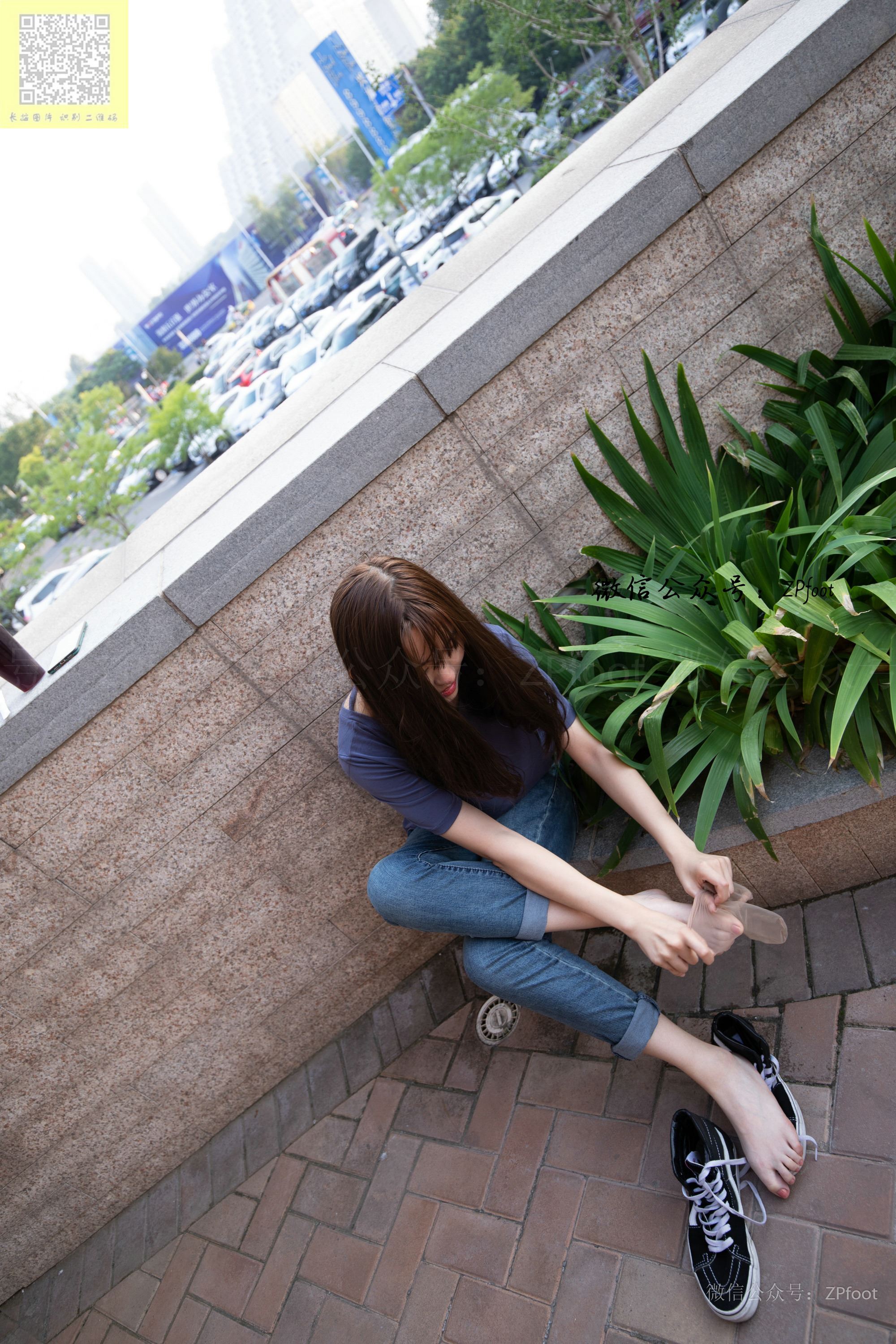 山茶摄影  帆布鞋短丝