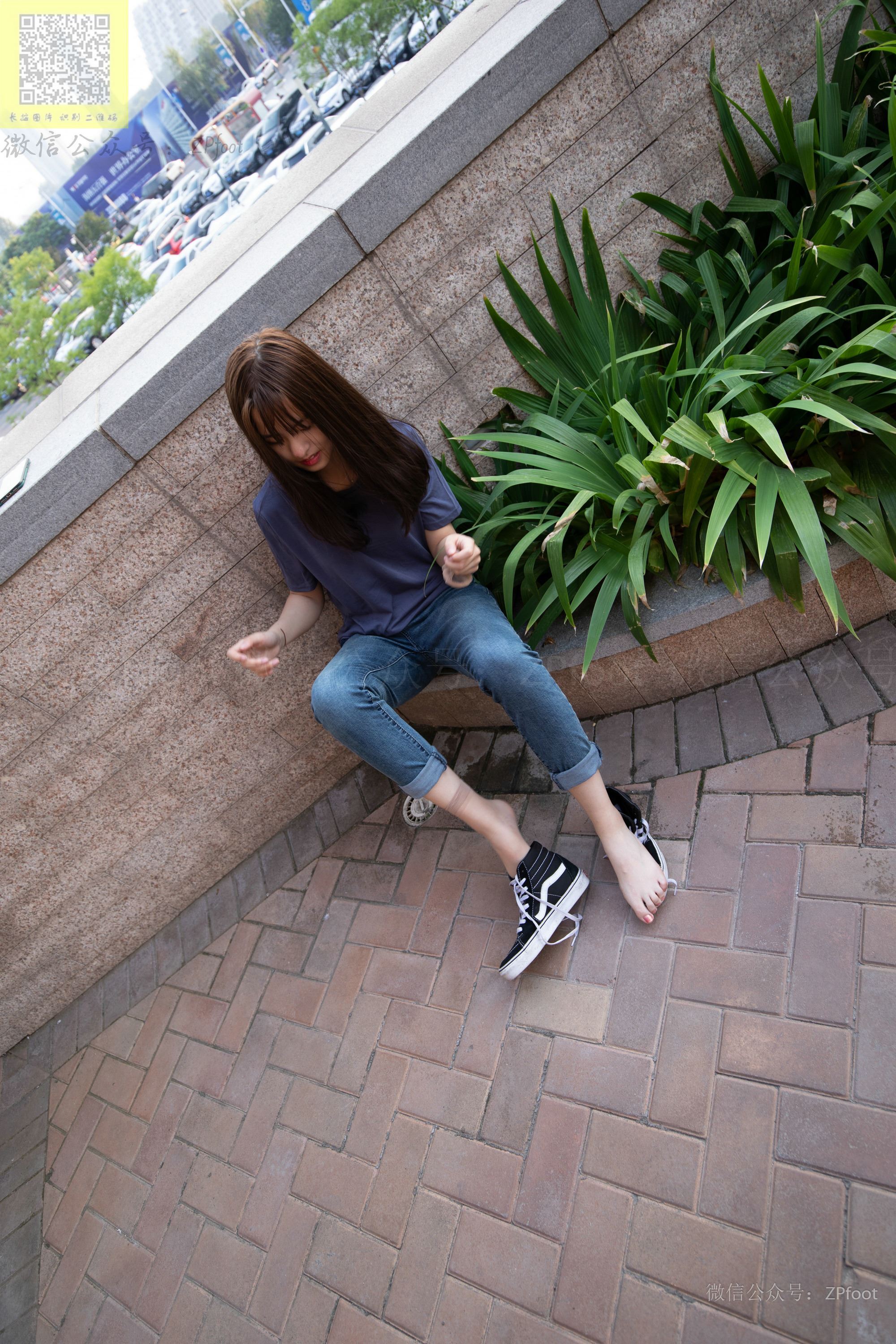 山茶摄影  帆布鞋短丝