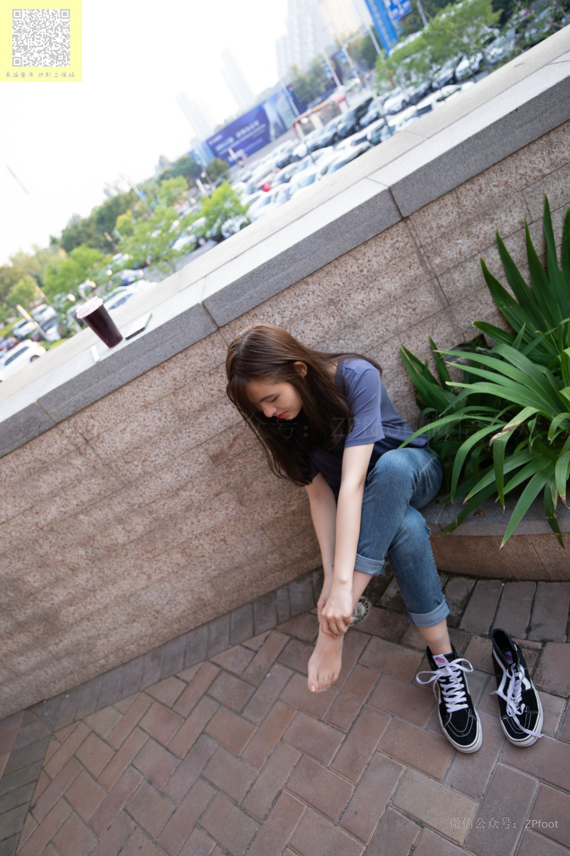 山茶摄影  帆布鞋短丝