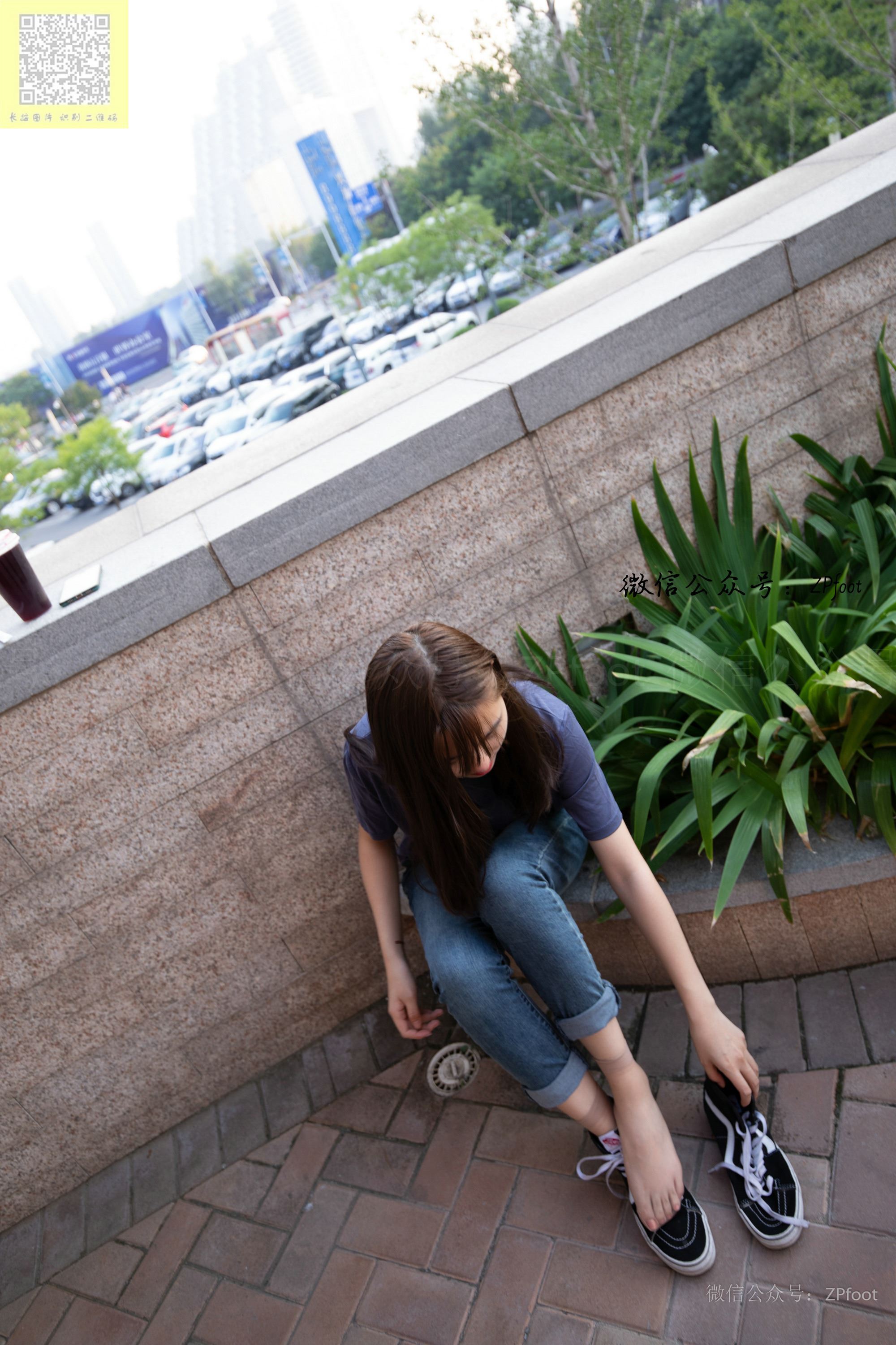 山茶摄影  帆布鞋短丝