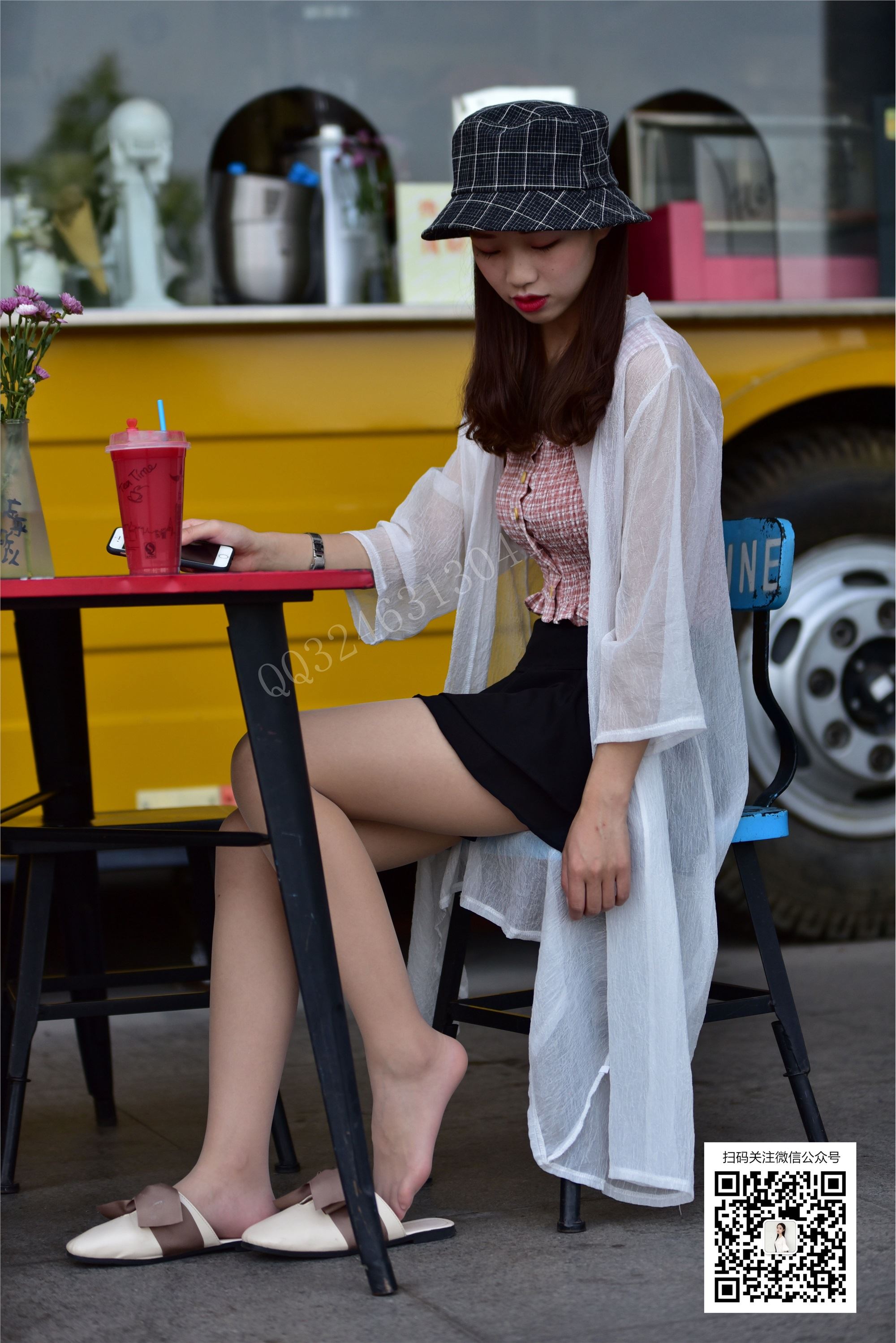 大生模拍 No.057 橙子 下午茶肉丝 套图