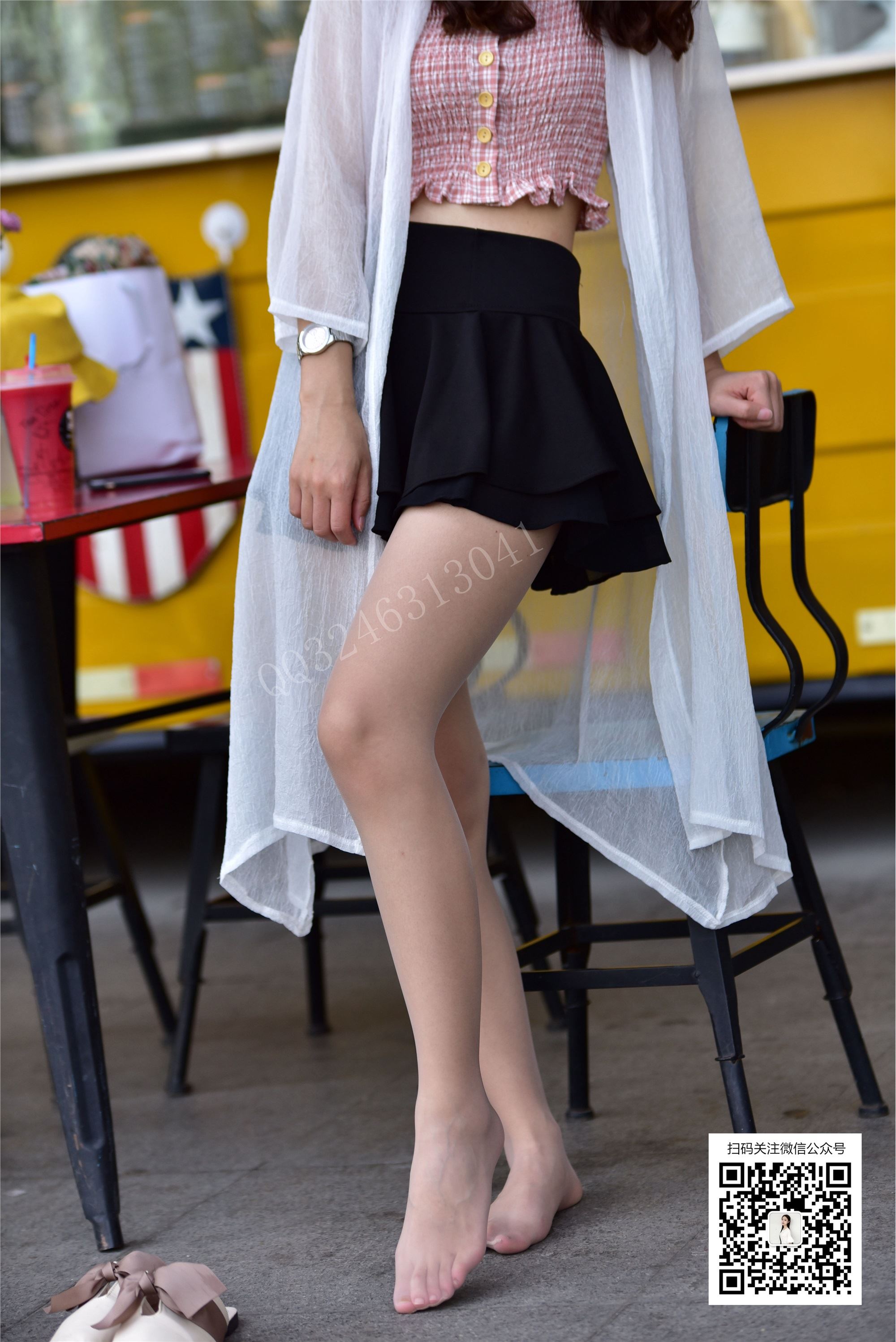 大生模拍 No.057 橙子 下午茶肉丝 套图