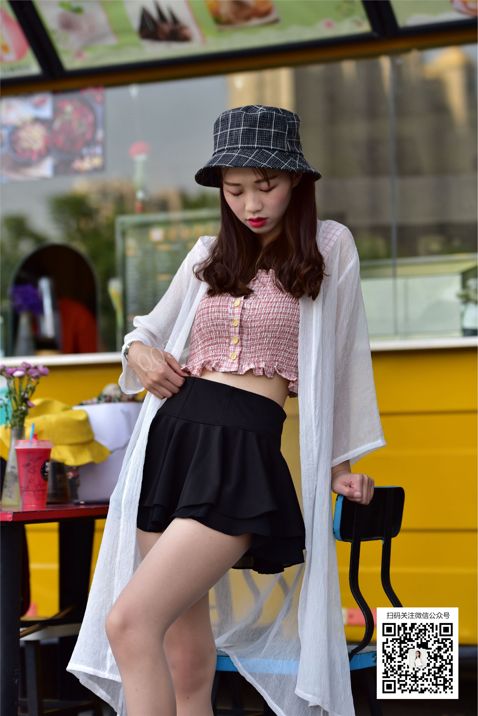 大生模拍 No.057 橙子 下午茶肉丝 套图