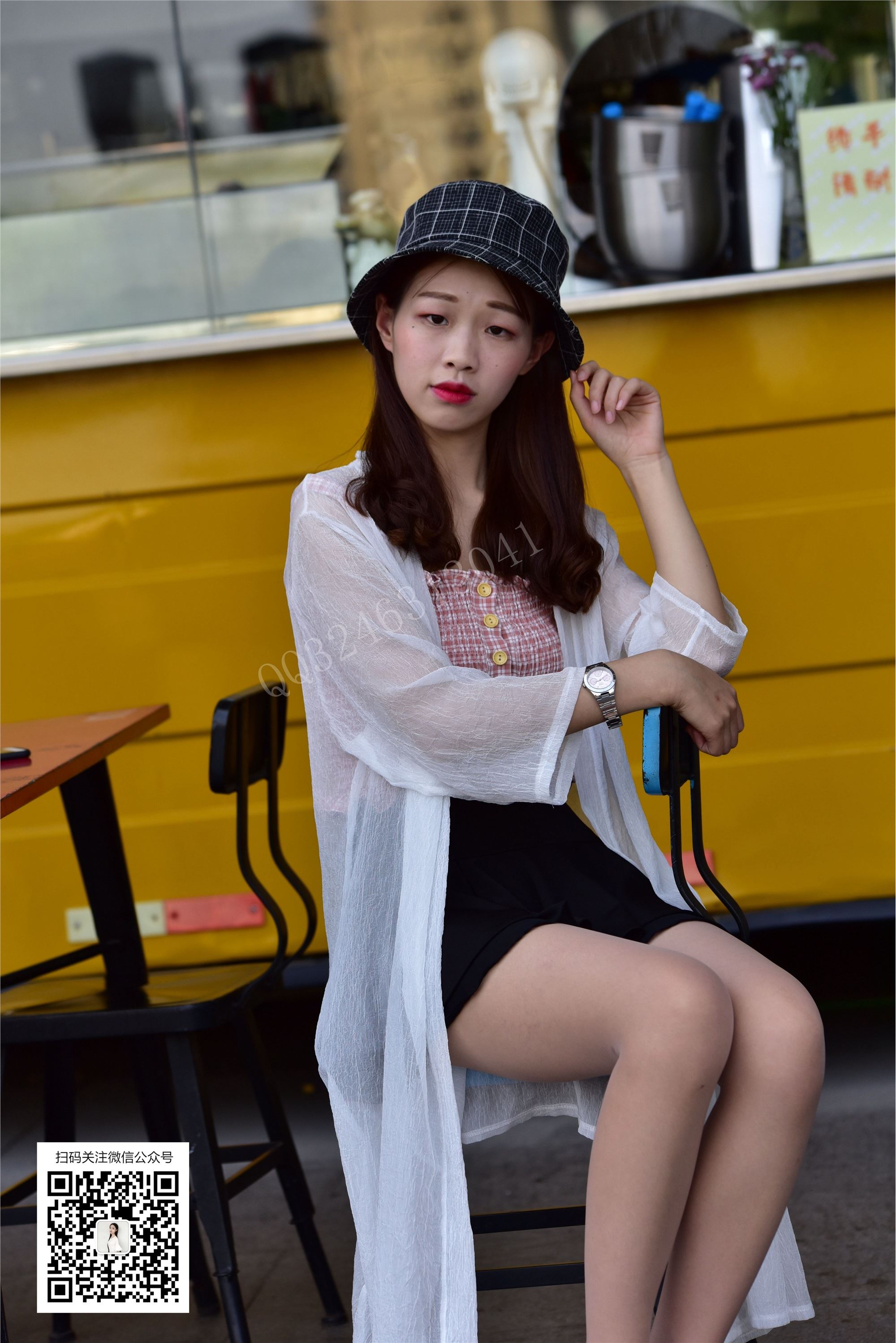 大生模拍 No.057 橙子 下午茶肉丝 套图