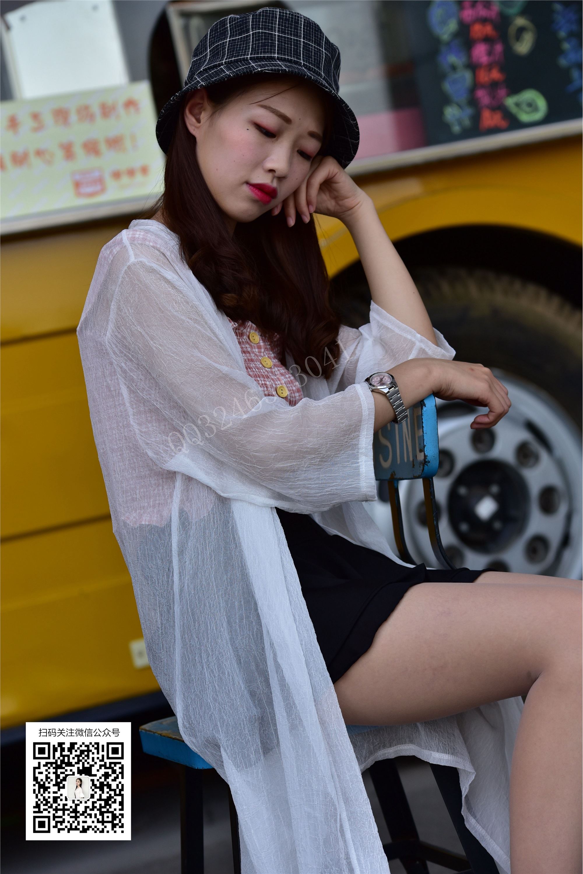 大生模拍 No.057 橙子 下午茶肉丝 套图