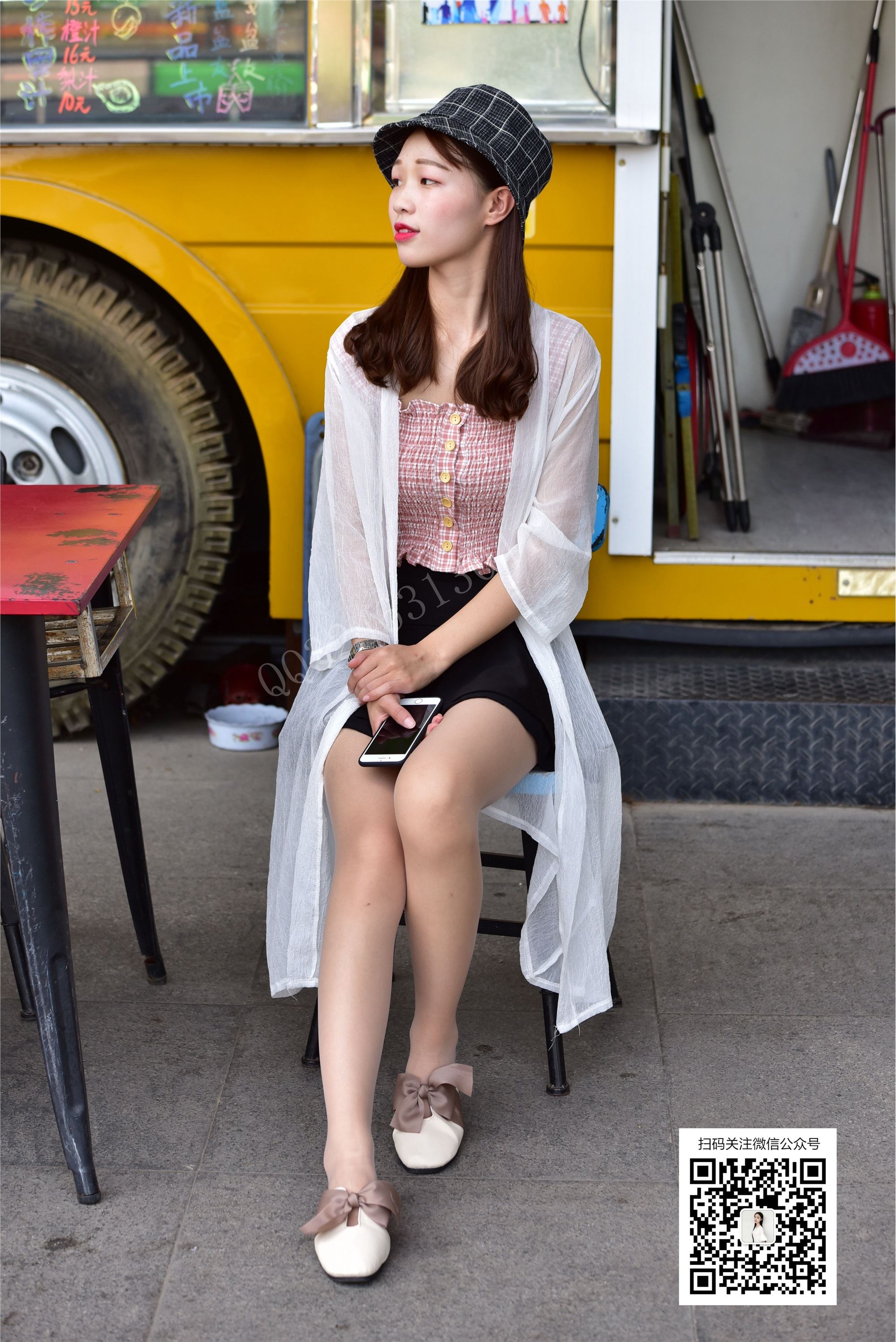 大生模拍 No.057 橙子 下午茶肉丝 套图