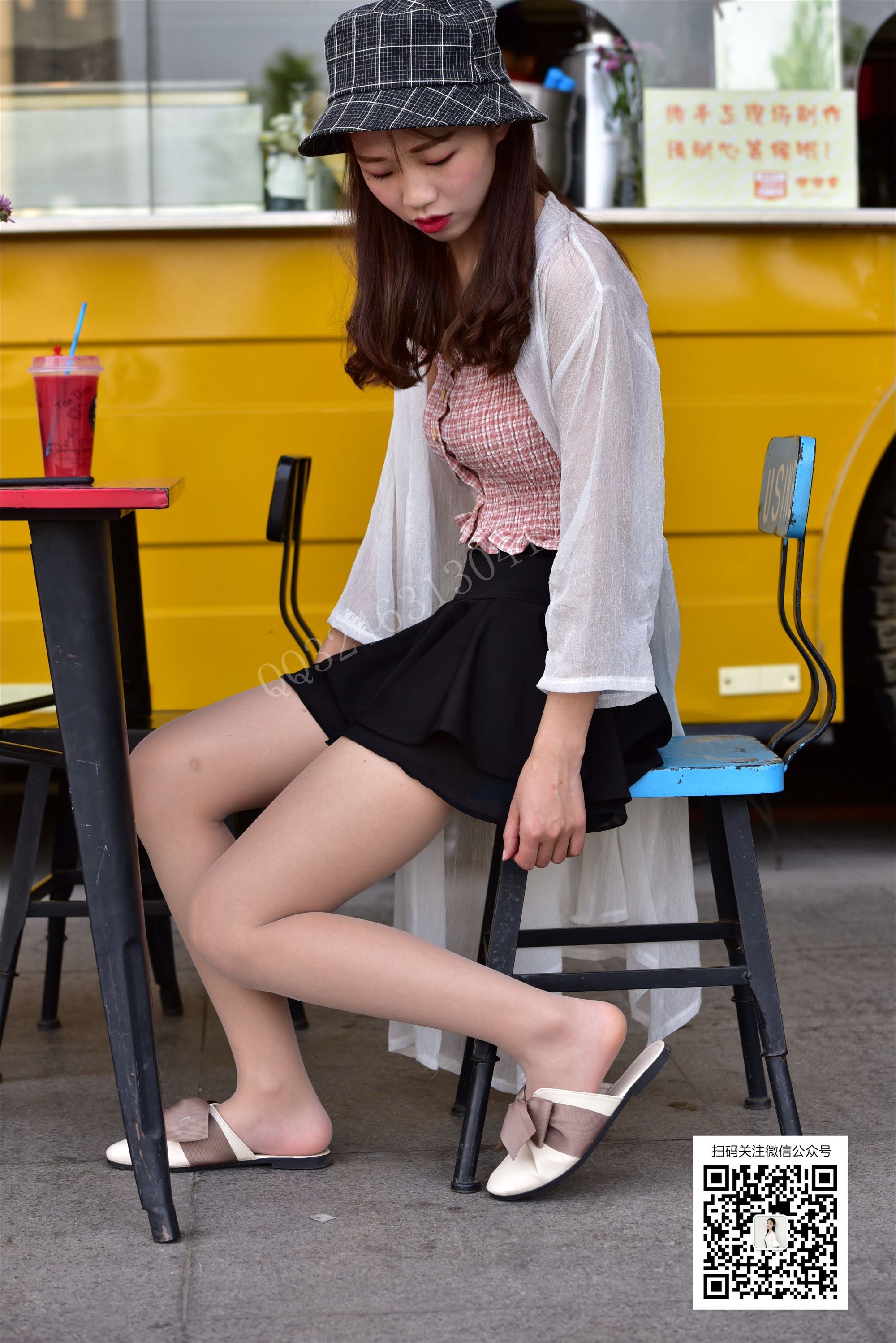 大生模拍 No.057 橙子 下午茶肉丝 套图