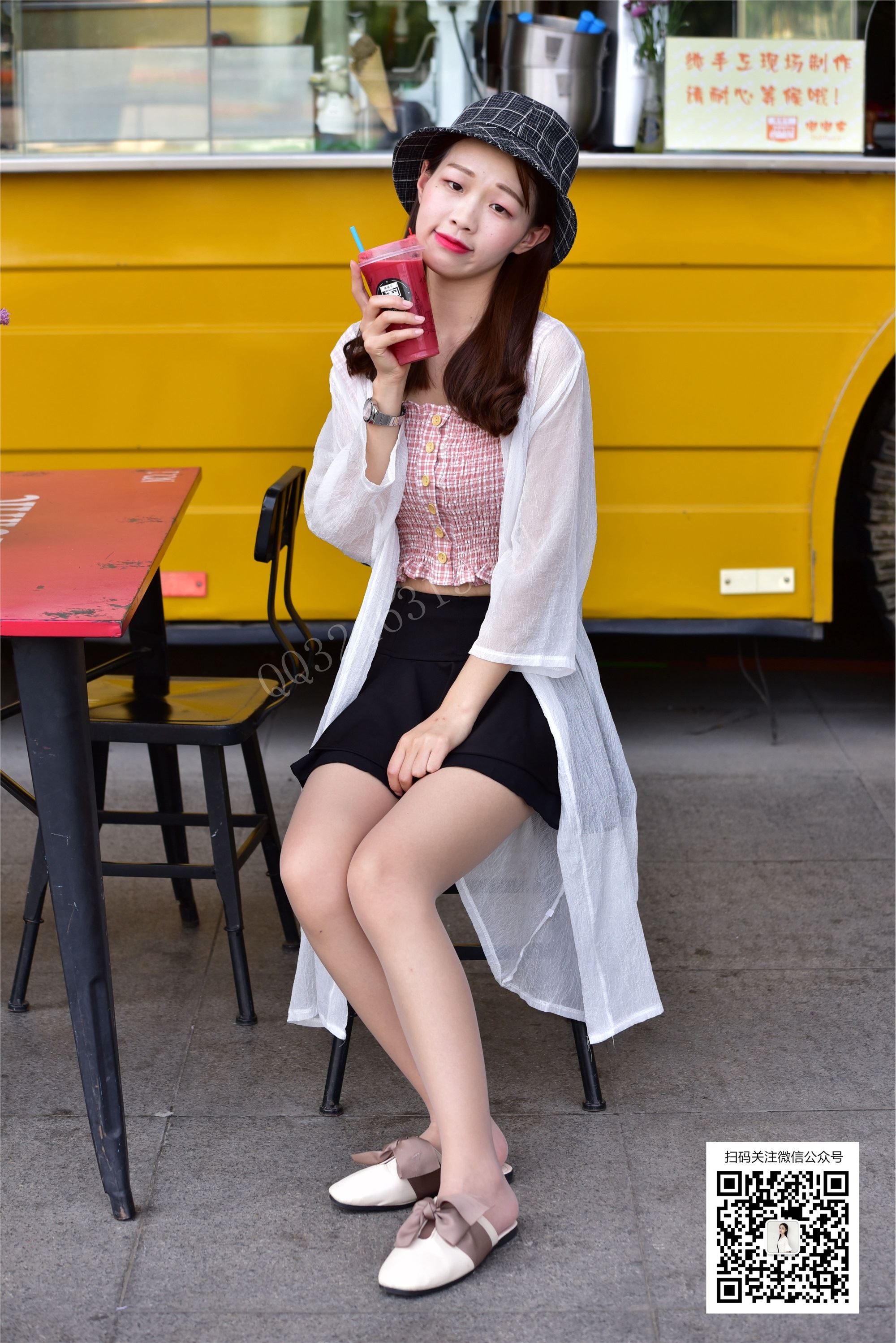 大生模拍 No.057 橙子 下午茶肉丝 套图