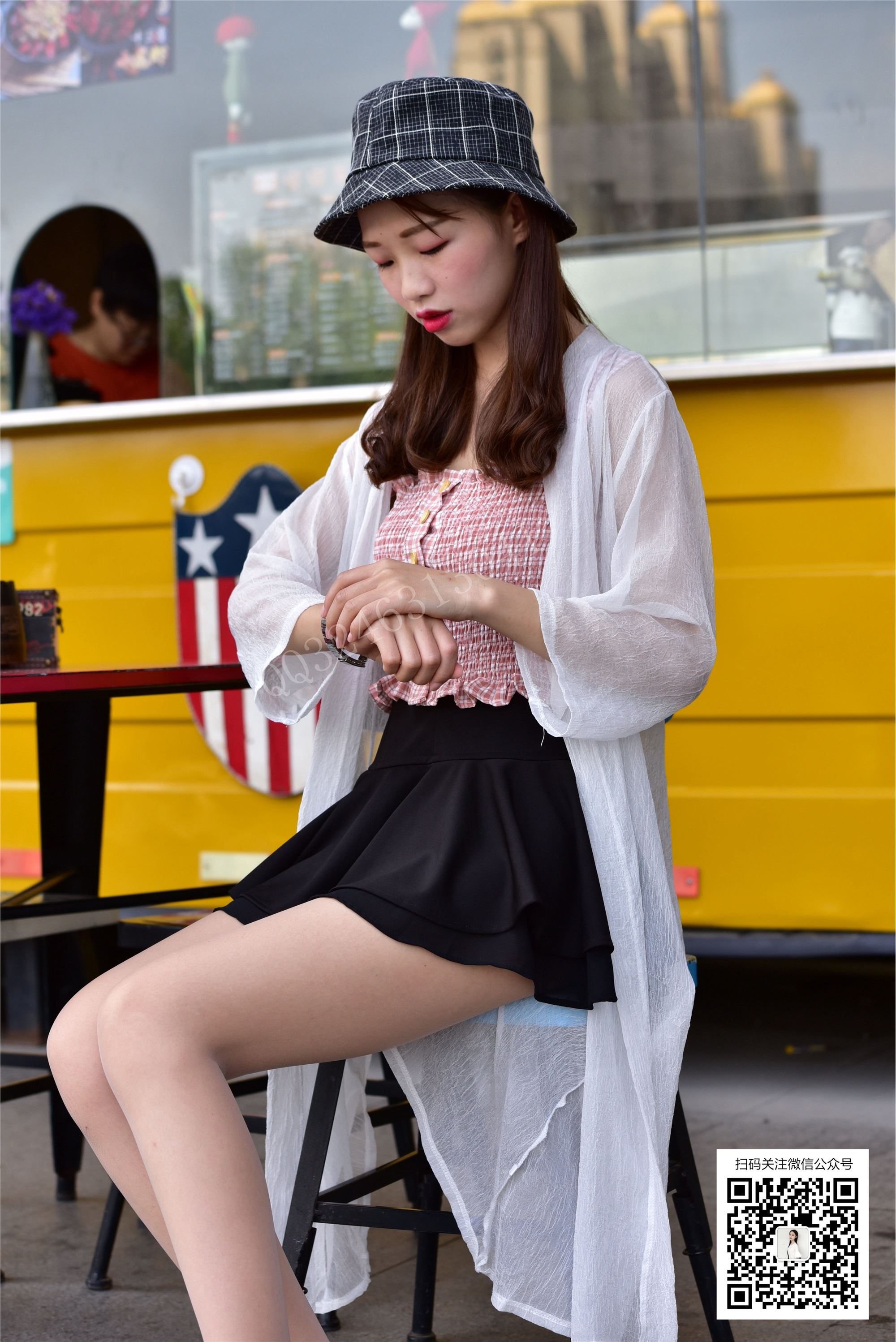 大生模拍 No.057 橙子 下午茶肉丝 套图