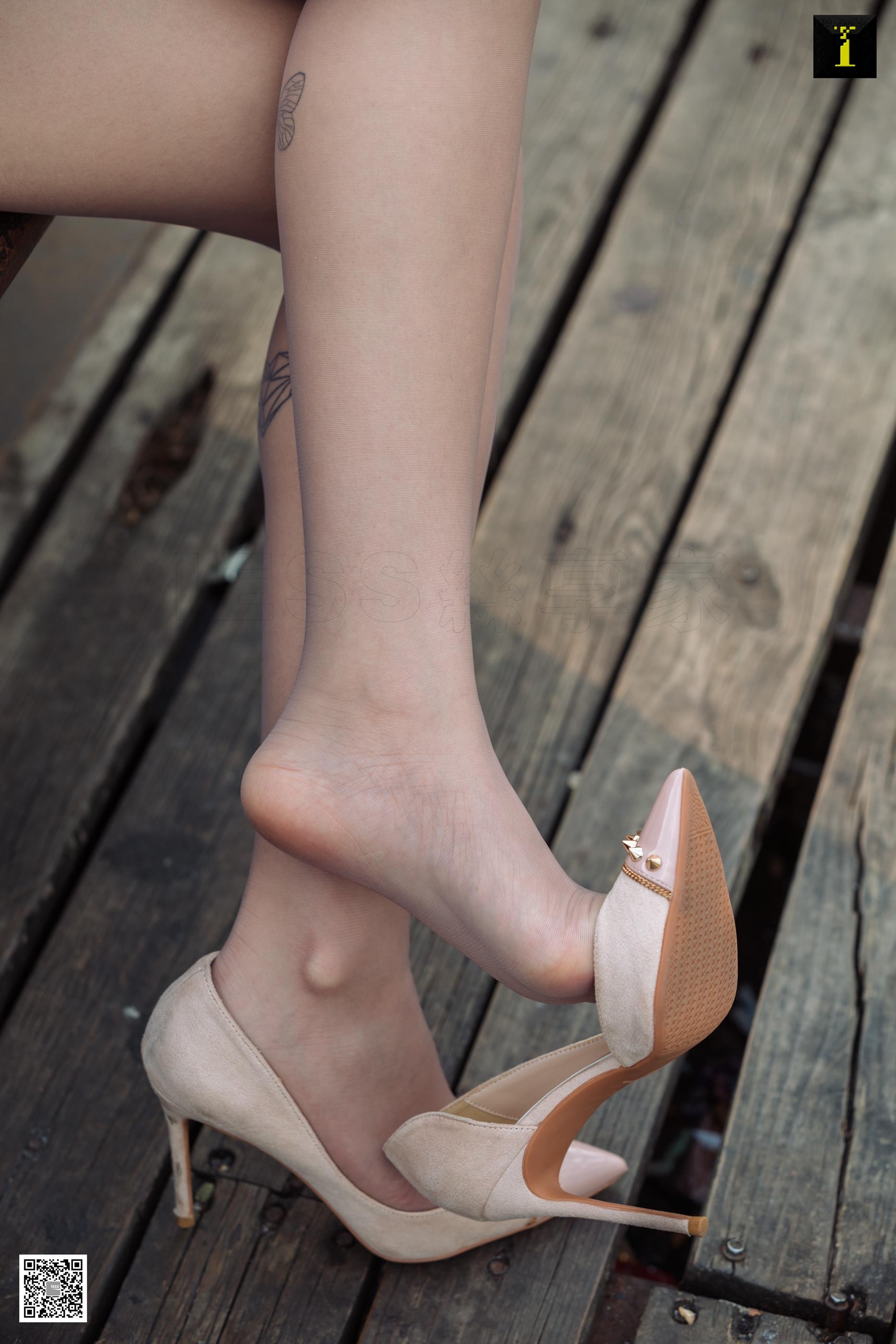 IESS异思趣向 2020.01.09 丝享家657：可乐 灰丝下的可爱纹身