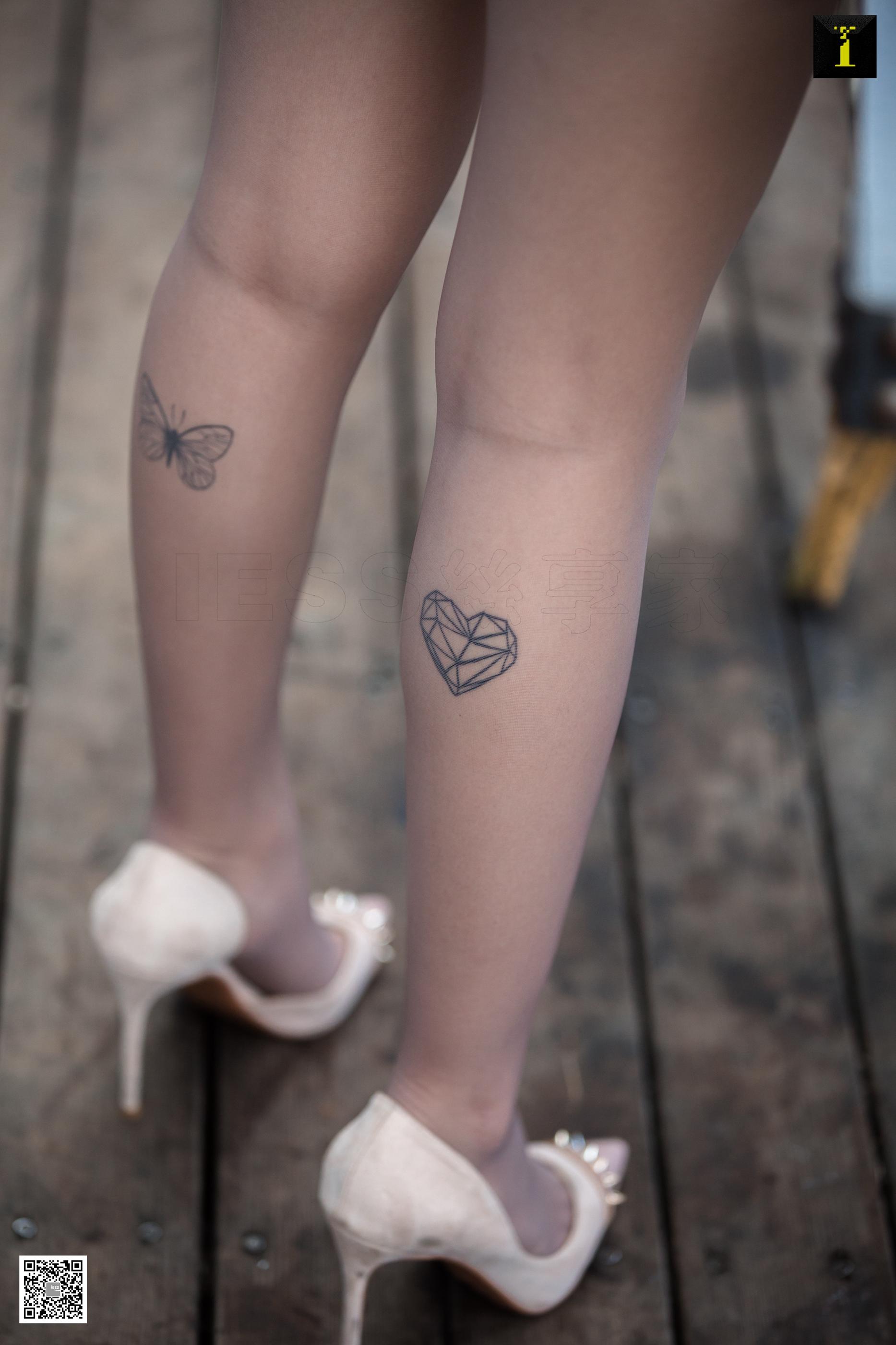 IESS异思趣向 2020.01.09 丝享家657：可乐 灰丝下的可爱纹身