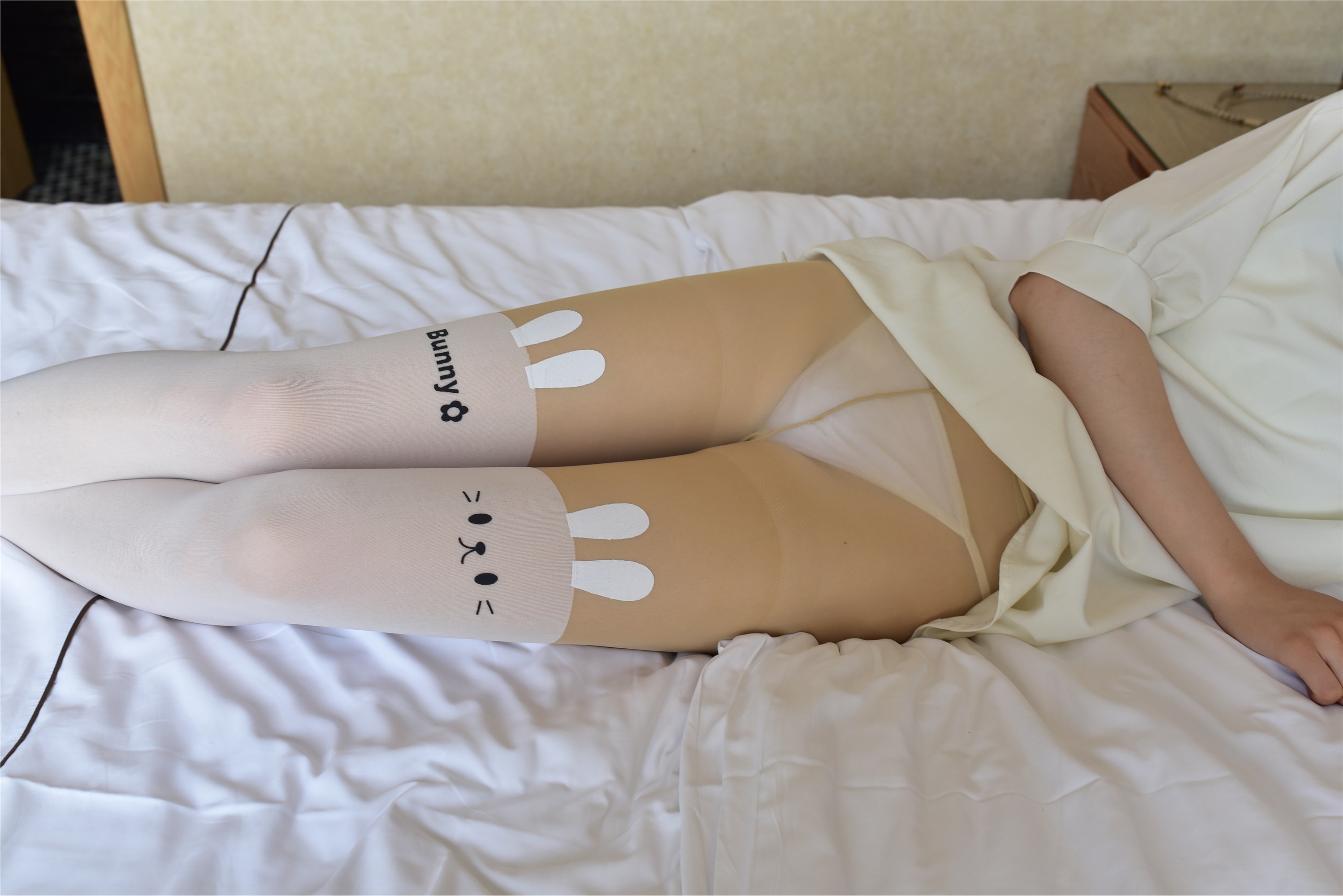 大生模拍 No.059 丁字裤拼接丝袜 套图