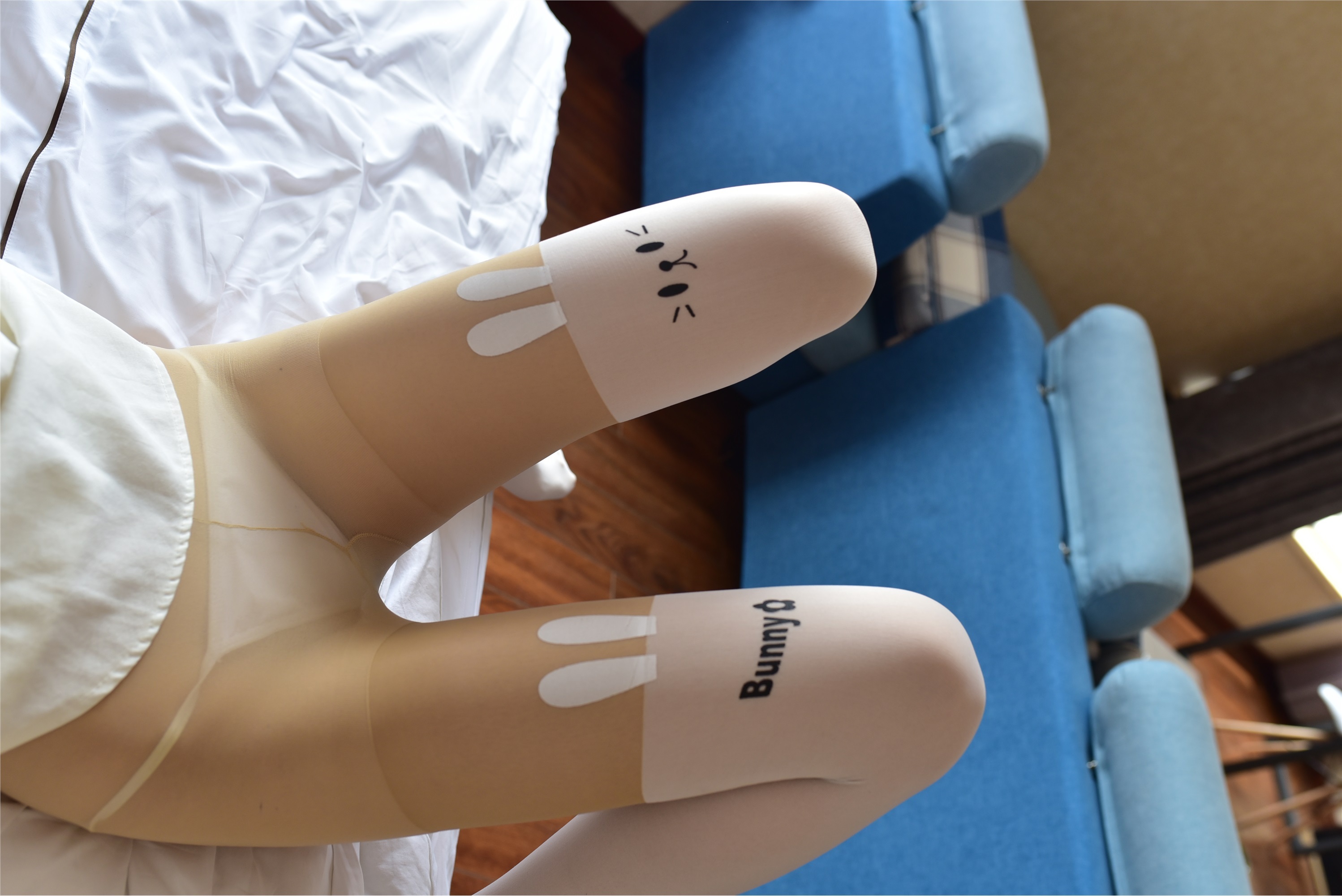 大生模拍 No.059 丁字裤拼接丝袜 套图