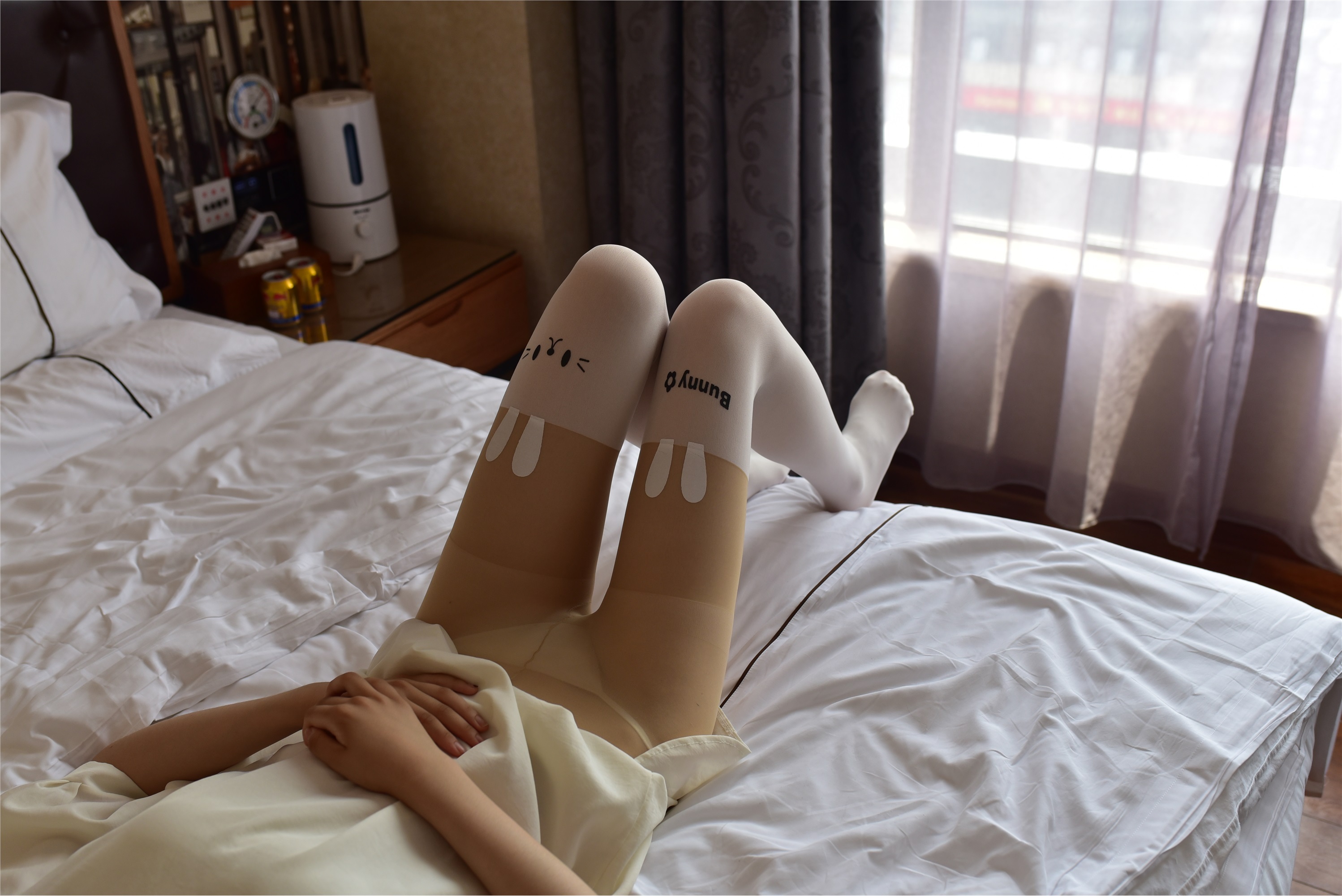 大生模拍 No.059 丁字裤拼接丝袜 套图