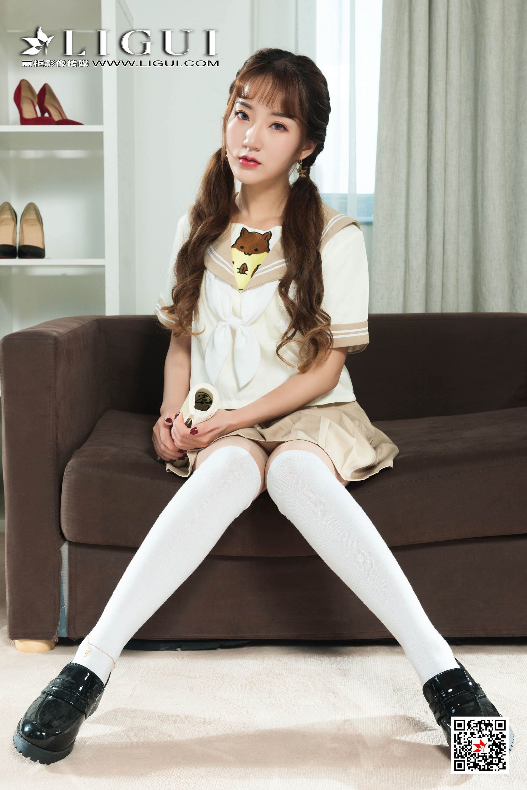 Ligui丽柜2020.01.16 网络丽人 Model 《乖乖少女情》 - 汐汐