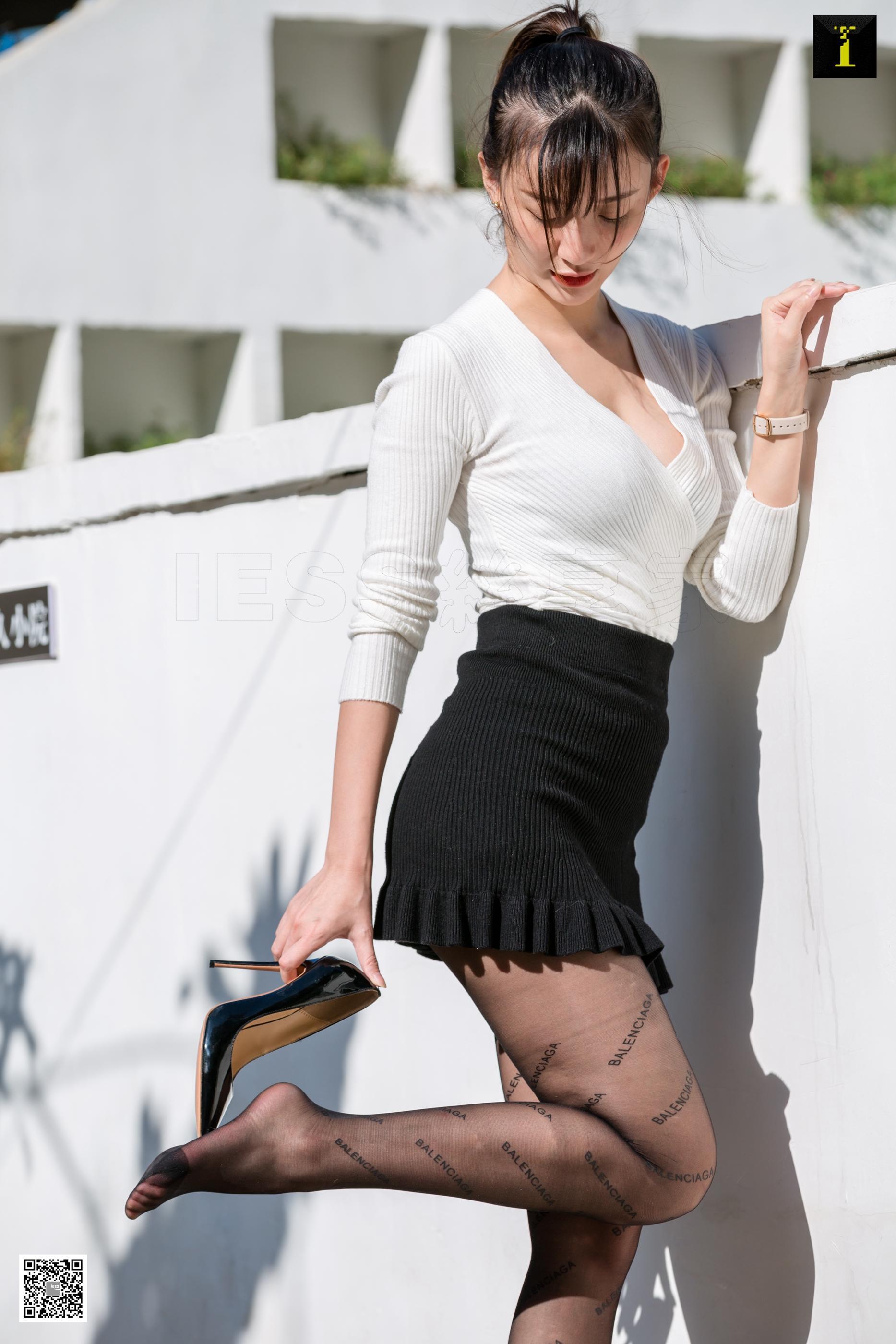 IESS异思趣向 2020.01.15 丝享家658：秋秋《英文网红袜试穿》