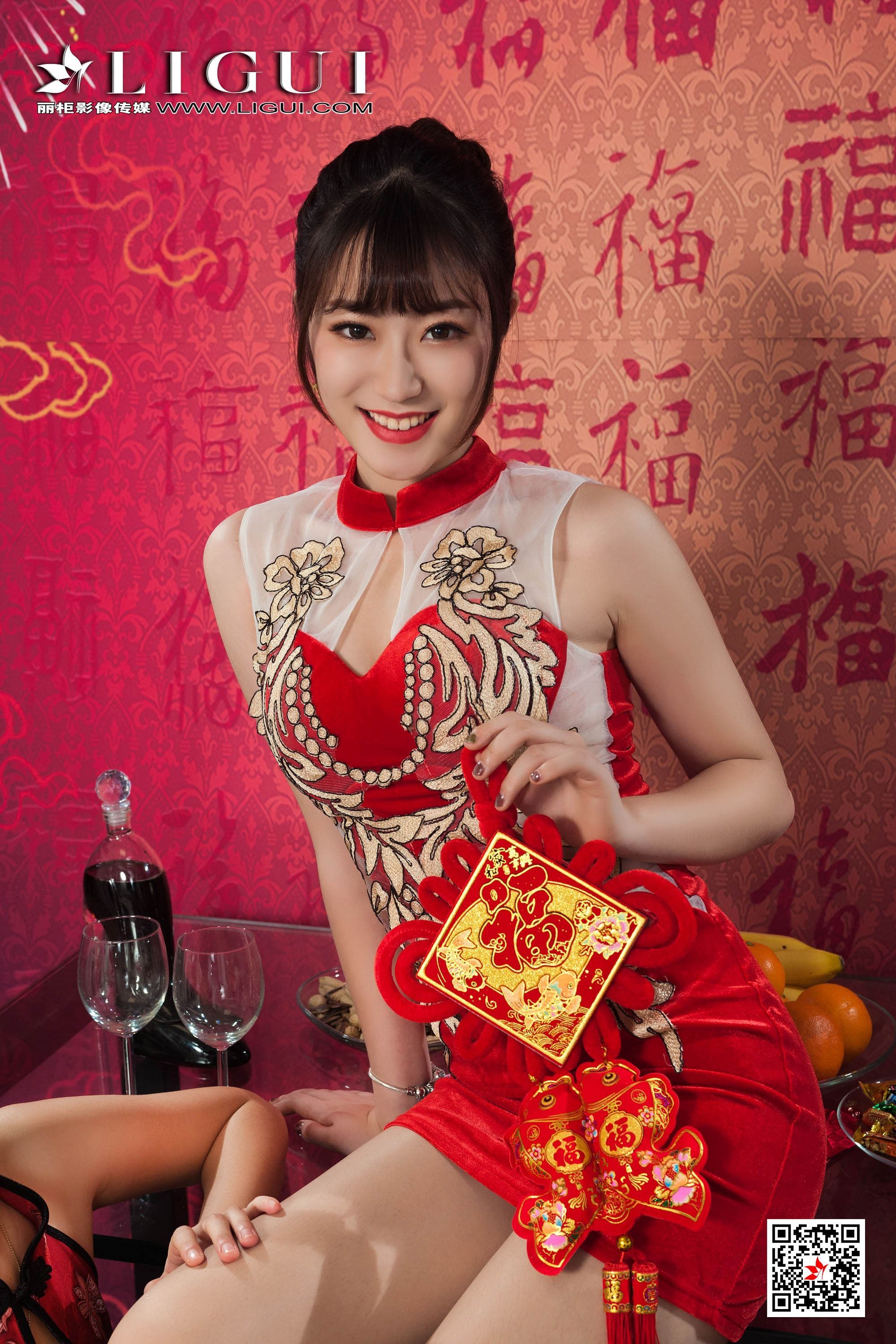 Ligui丽柜2020.01.24 网络丽人 Model 《双生花》之丝丝如意