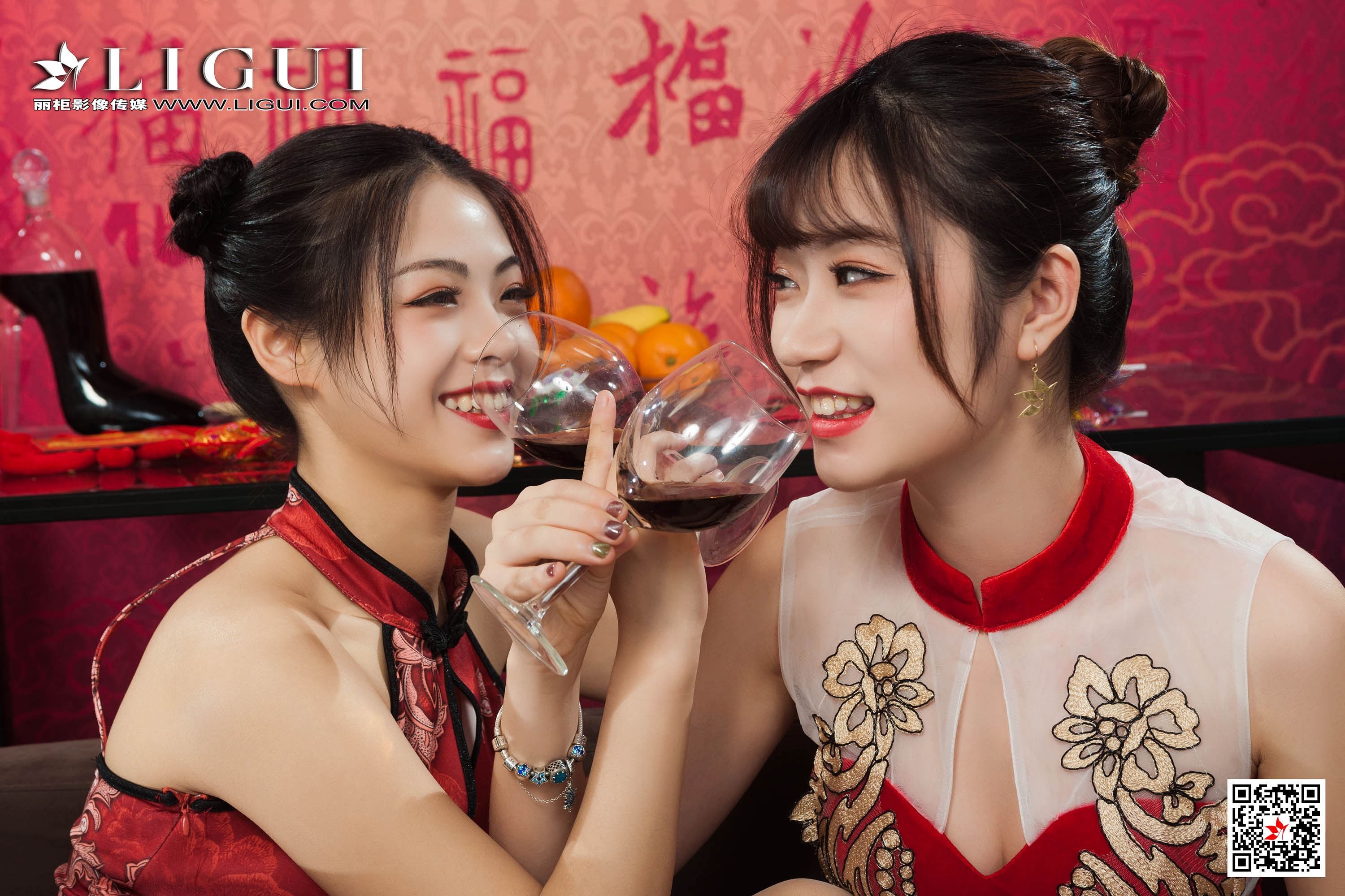 Ligui丽柜2020.01.24 网络丽人 Model 《双生花》之丝丝如意