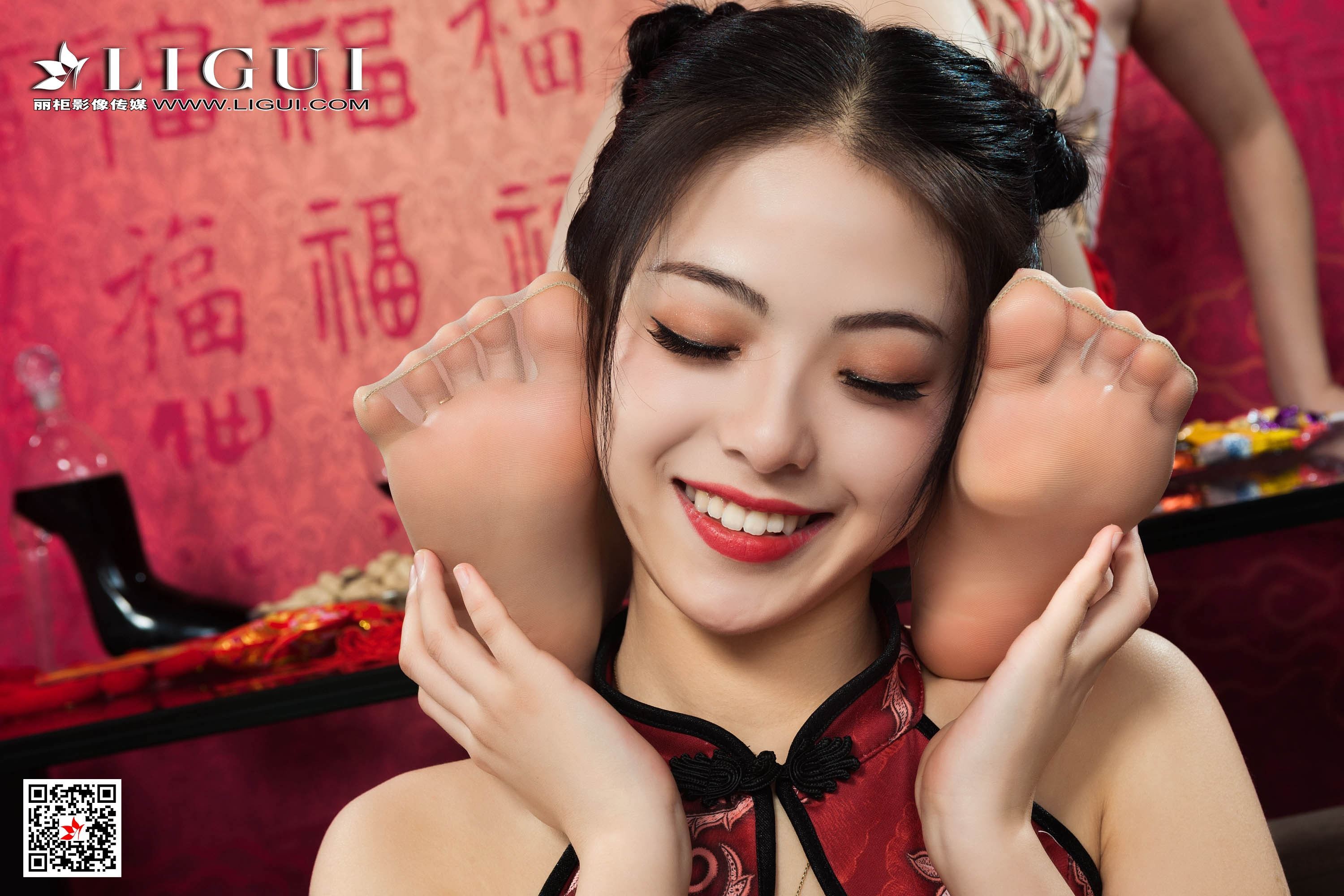 Ligui丽柜2020.01.24 网络丽人 Model 《双生花》之丝丝如意