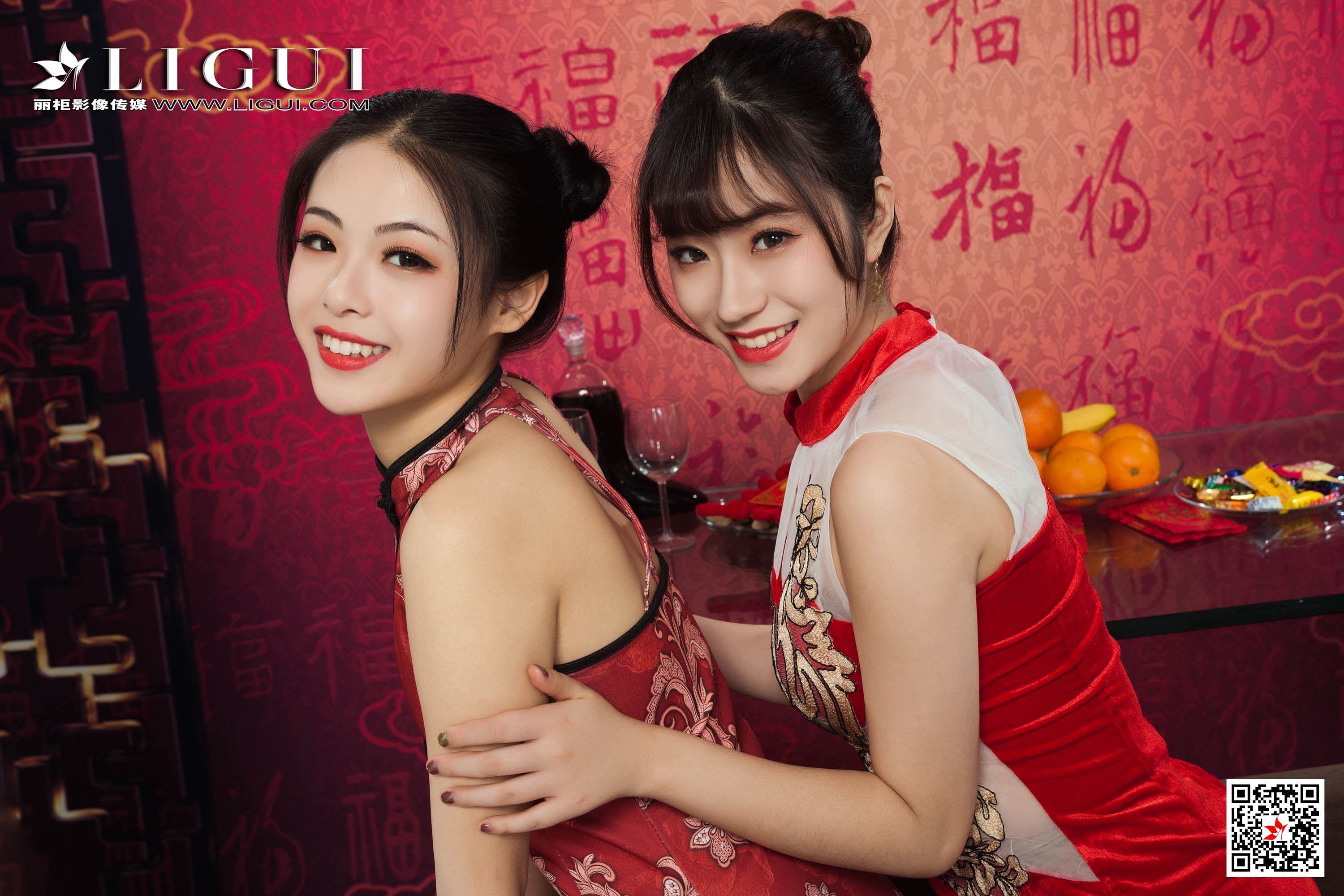 Ligui丽柜2020.01.24 网络丽人 Model 《双生花》之丝丝如意