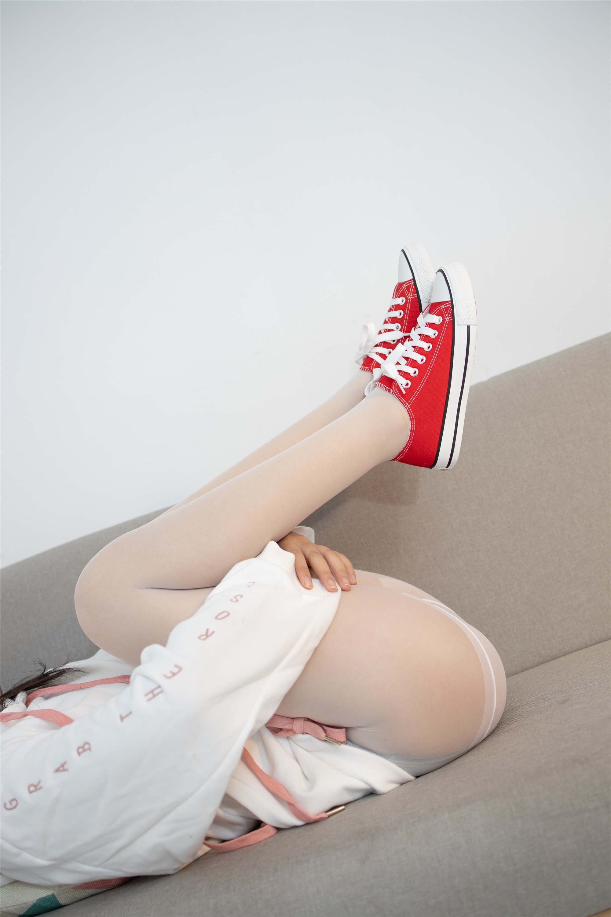 森萝财团 JKFUN-054 红布鞋白丝 13D白丝 小夜