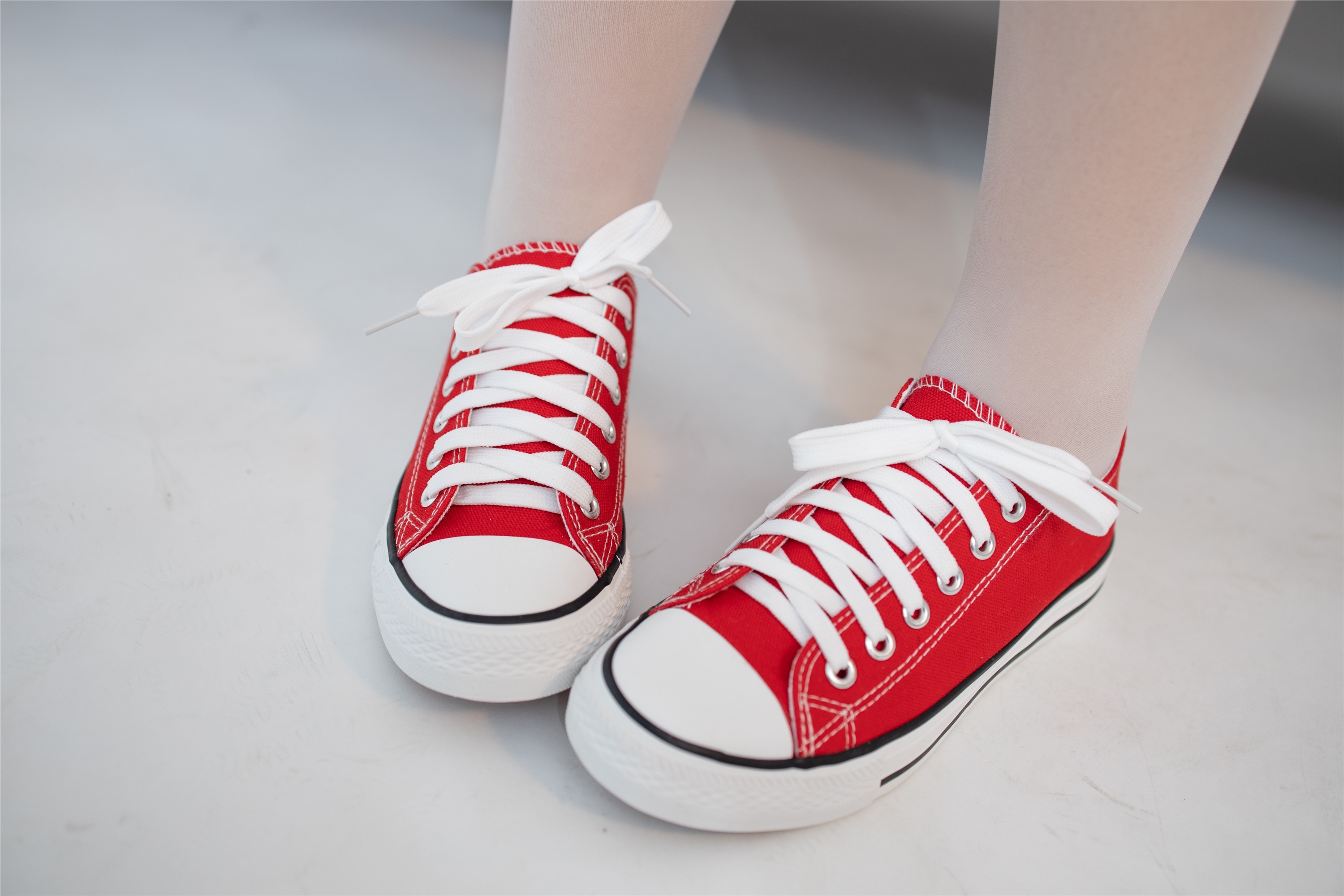 森萝财团 JKFUN-054 红布鞋白丝 13D白丝 小夜