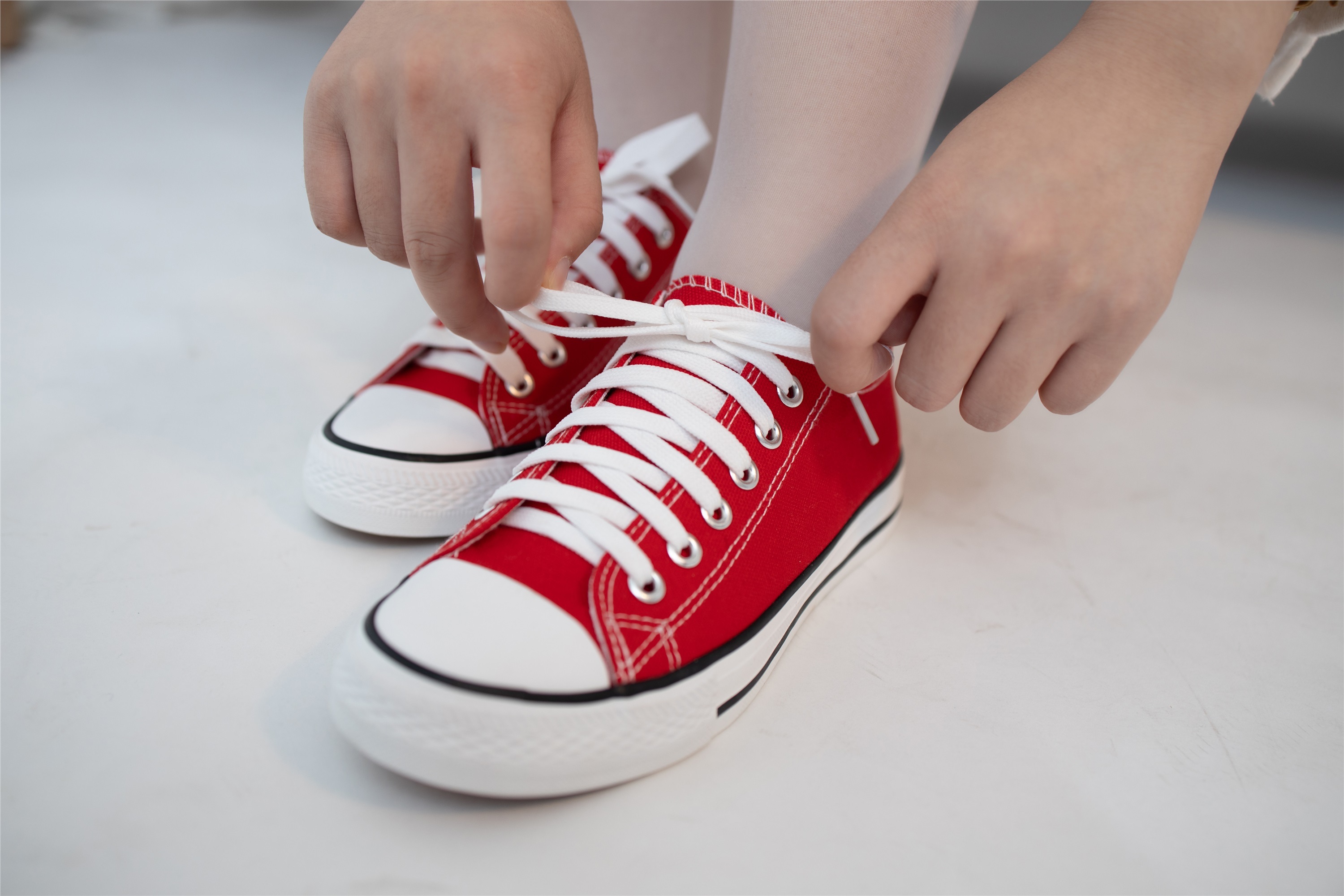 森萝财团 JKFUN-054 红布鞋白丝 13D白丝 小夜