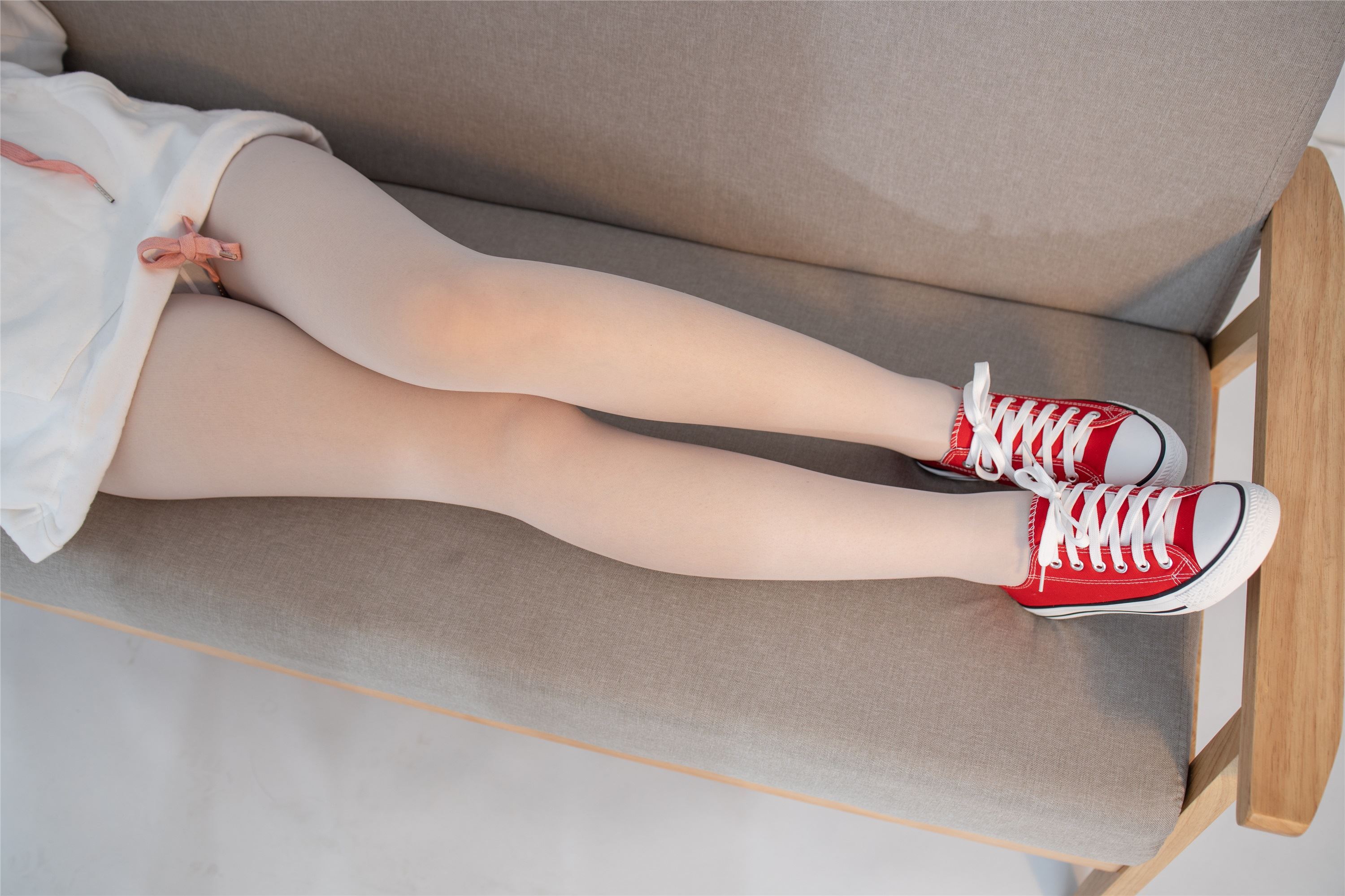 森萝财团 JKFUN-054 红布鞋白丝 13D白丝 小夜