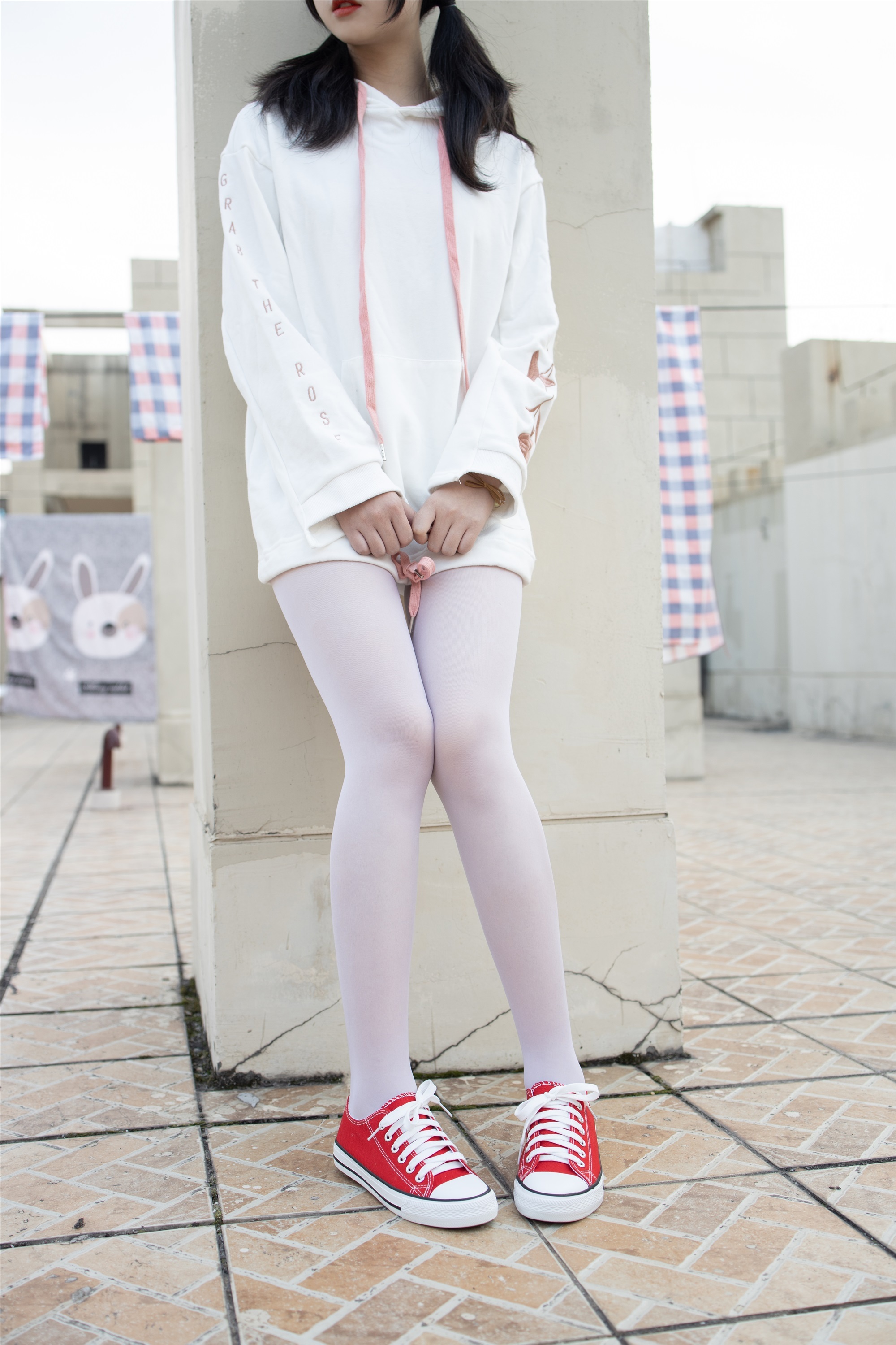 森萝财团 JKFUN-054 红布鞋白丝 13D白丝 小夜