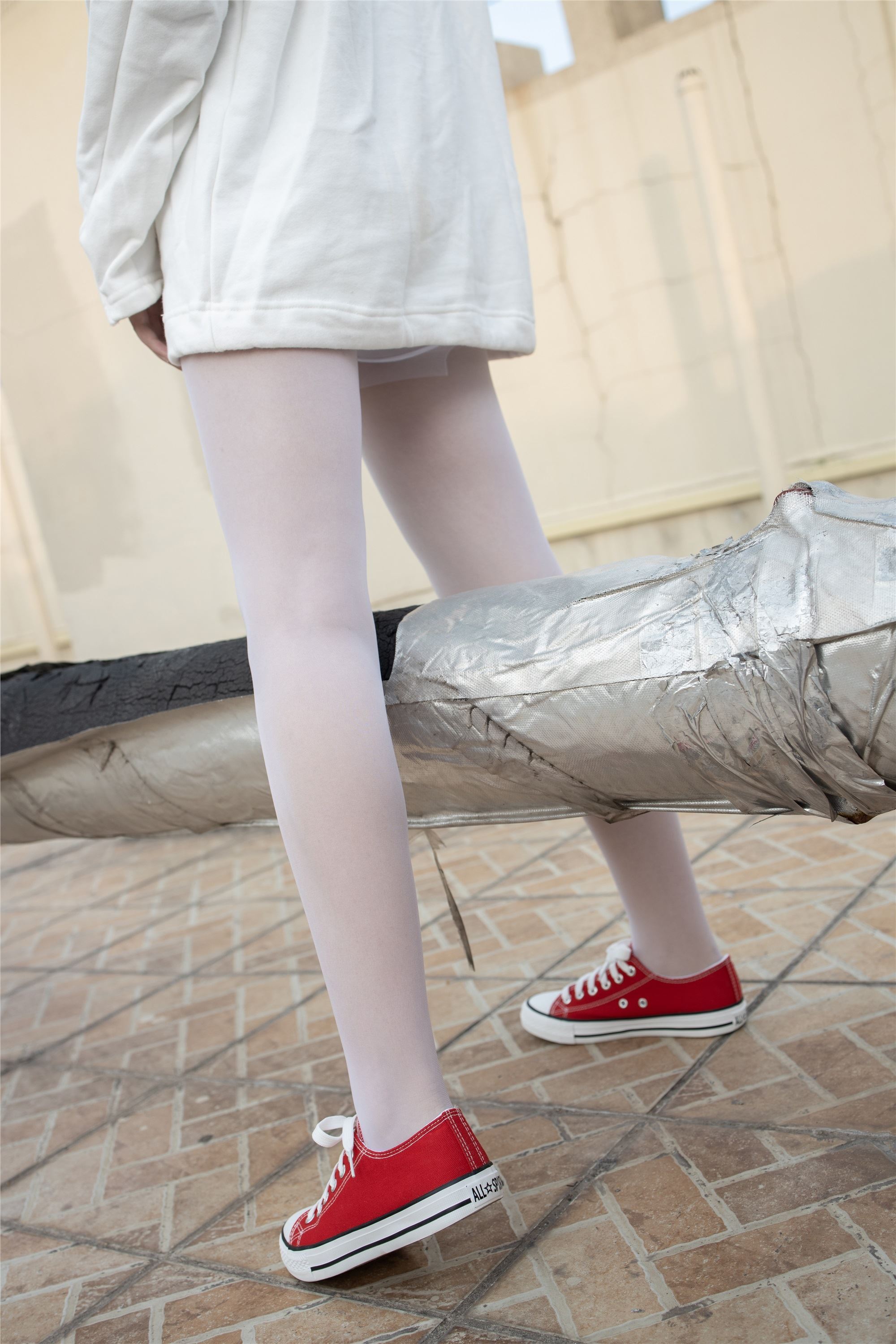 森萝财团 JKFUN-054 红布鞋白丝 13D白丝 小夜