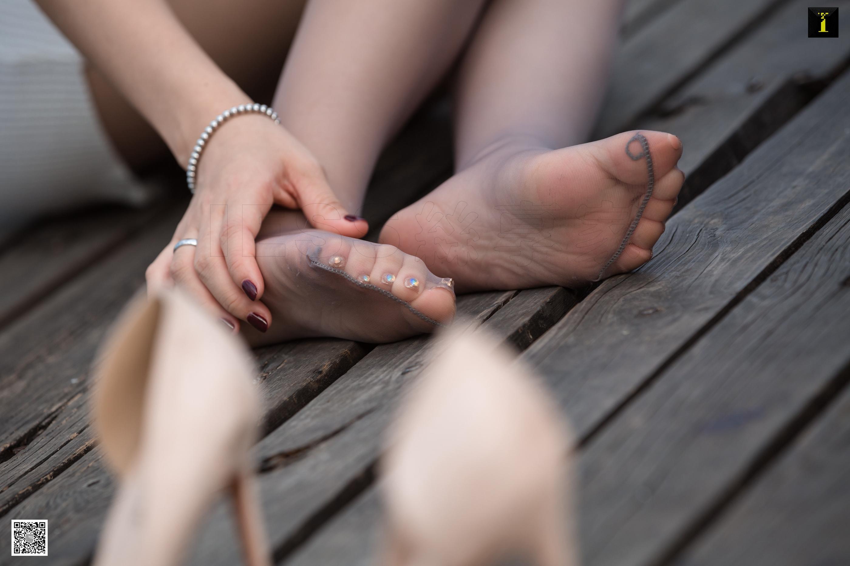 IESS异思趣向 2020.01.13 丝享家656：可乐《灰丝下的可爱纹身》