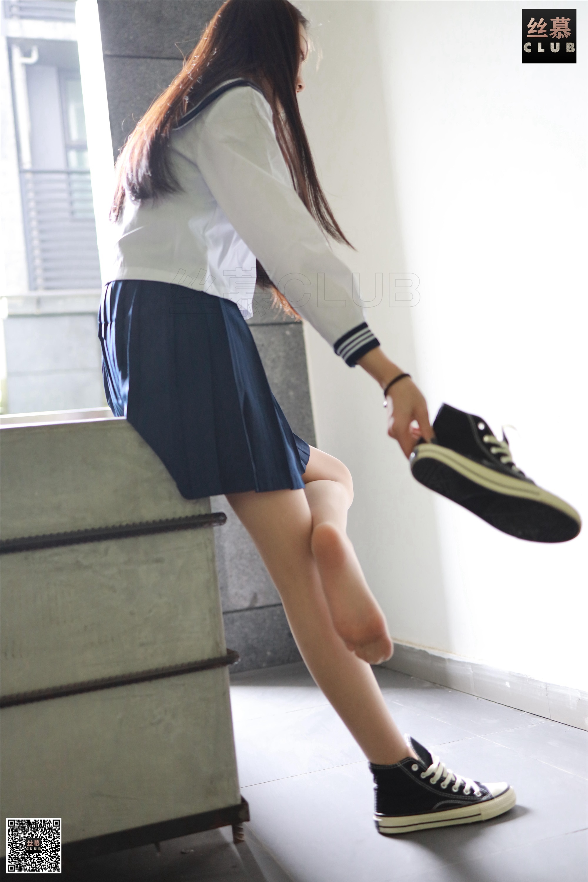 丝慕GIRL SM088 模特：诗晴 天天一元《诗晴JK制服》