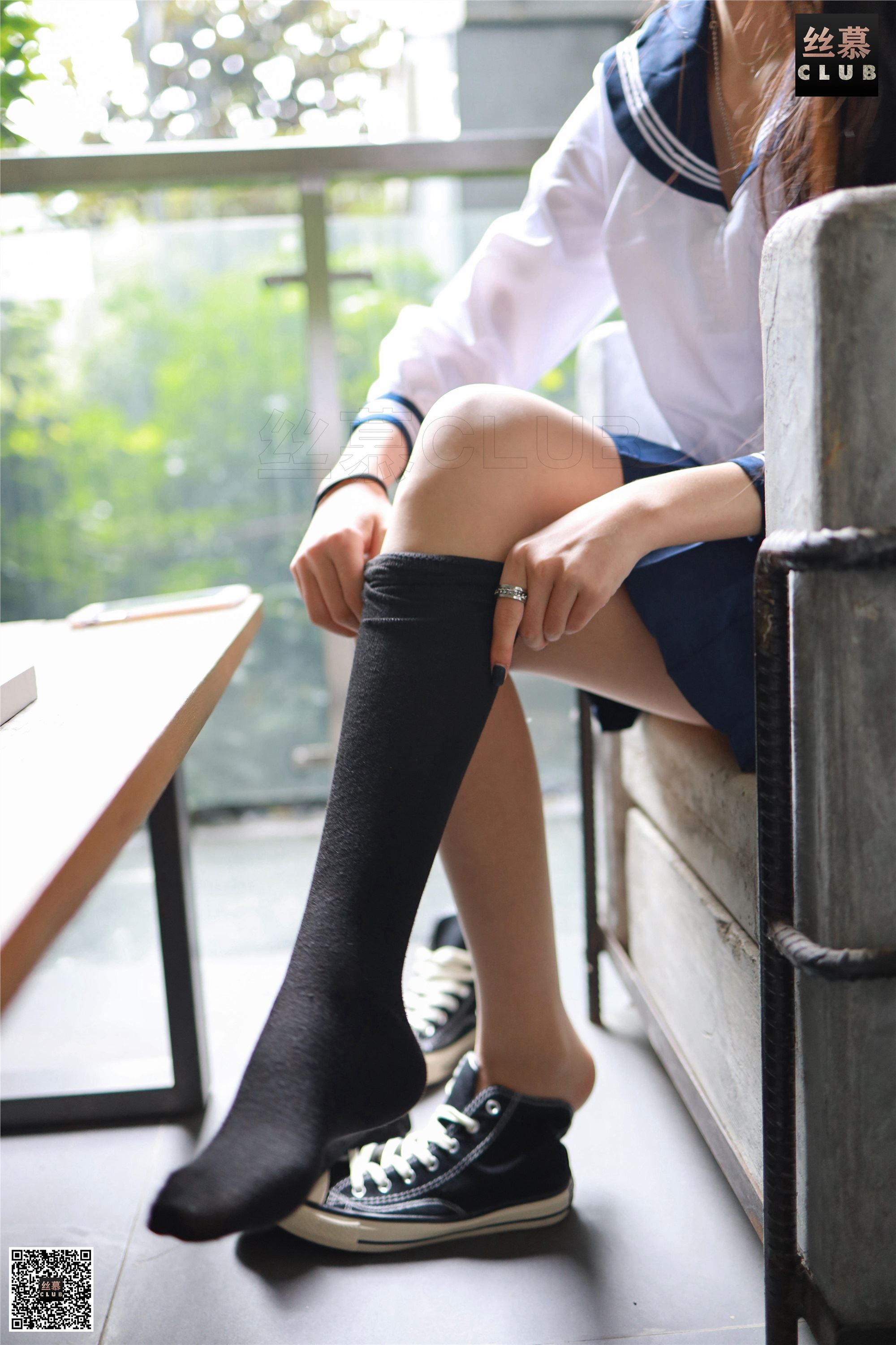 丝慕GIRL SM088 模特：诗晴 天天一元《诗晴JK制服》