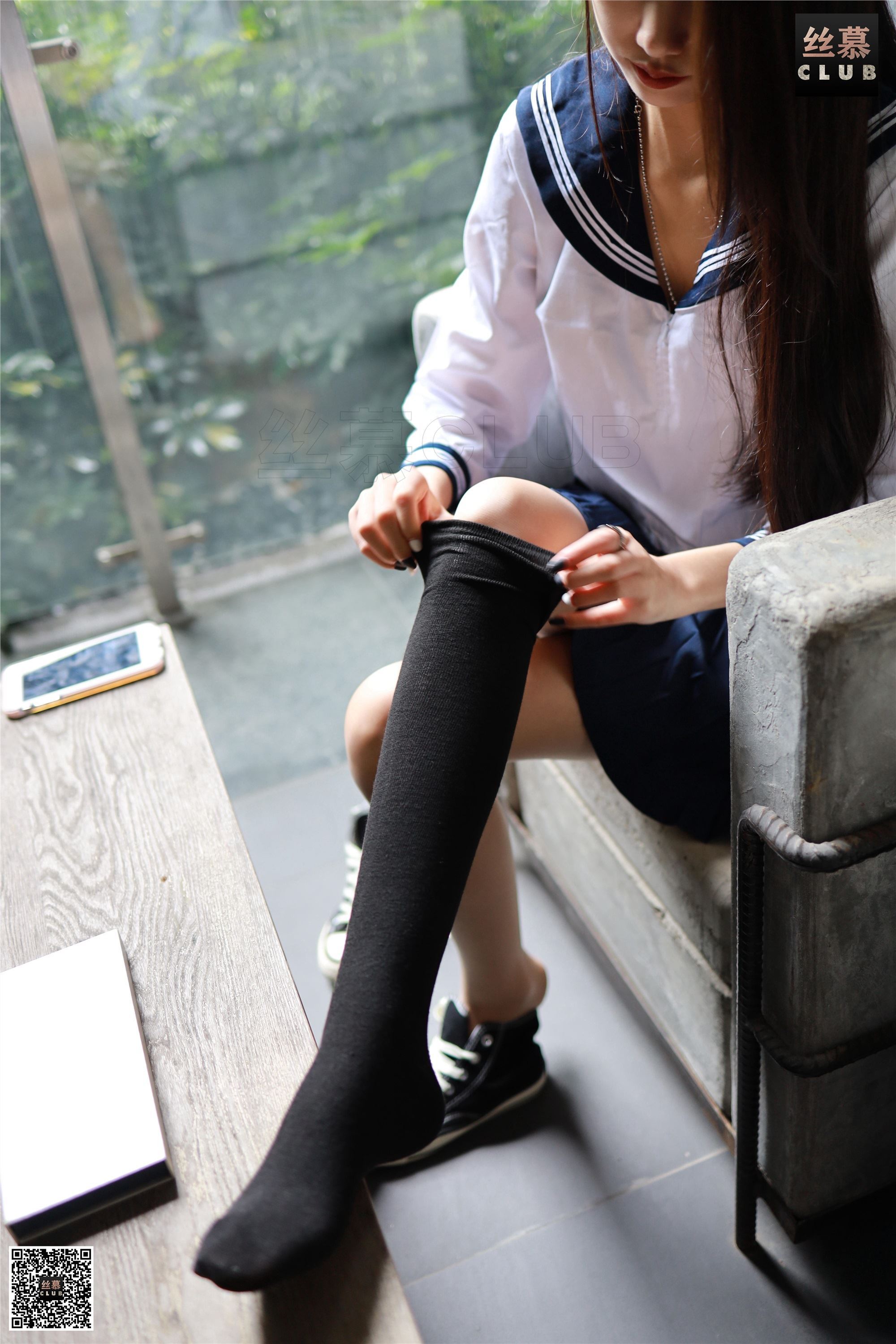 丝慕GIRL SM088 模特：诗晴 天天一元《诗晴JK制服》