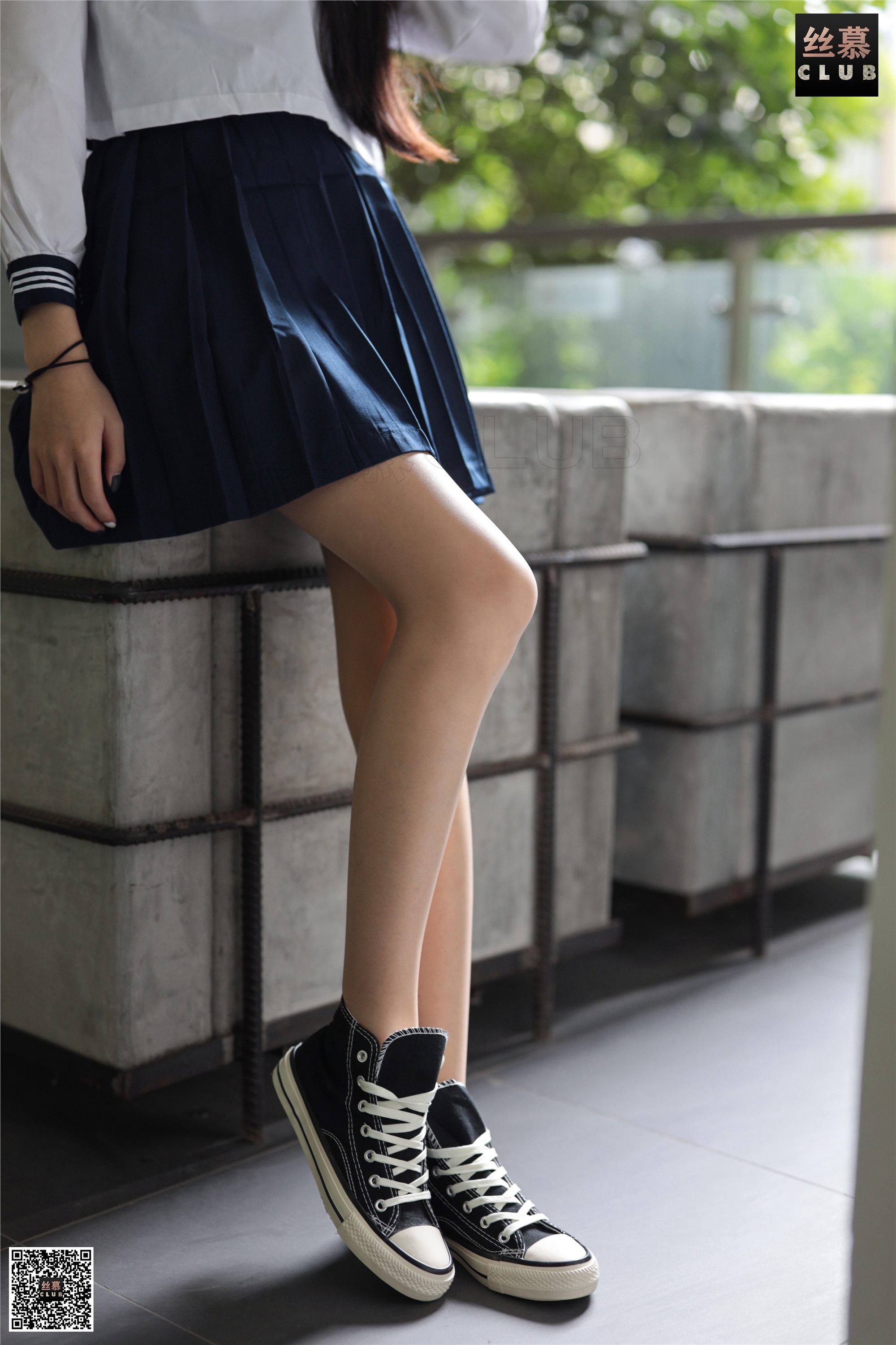 丝慕GIRL SM088 模特：诗晴 天天一元《诗晴JK制服》