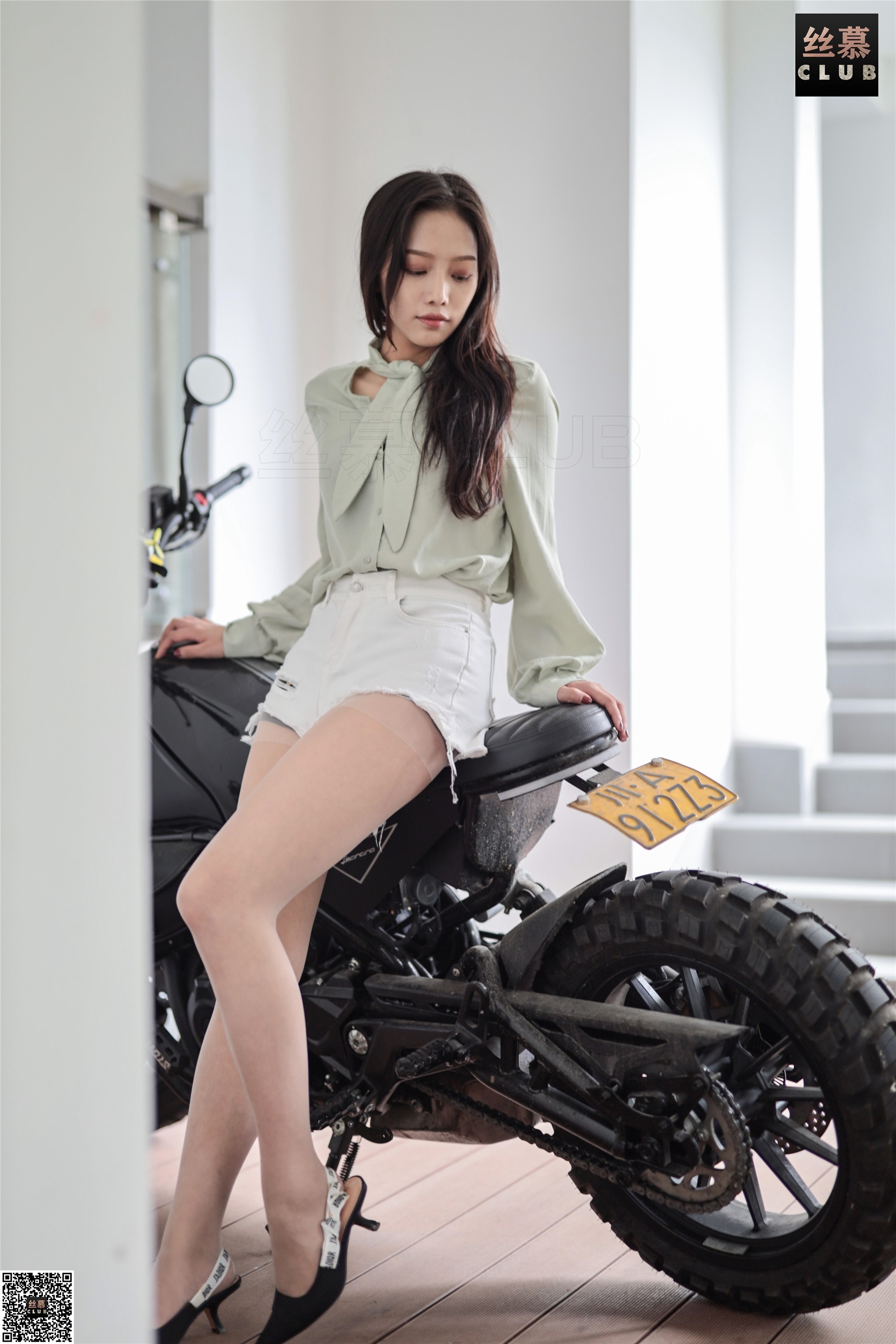 丝慕GIRL SM095 模特：小舒淇《肉丝女骑手》